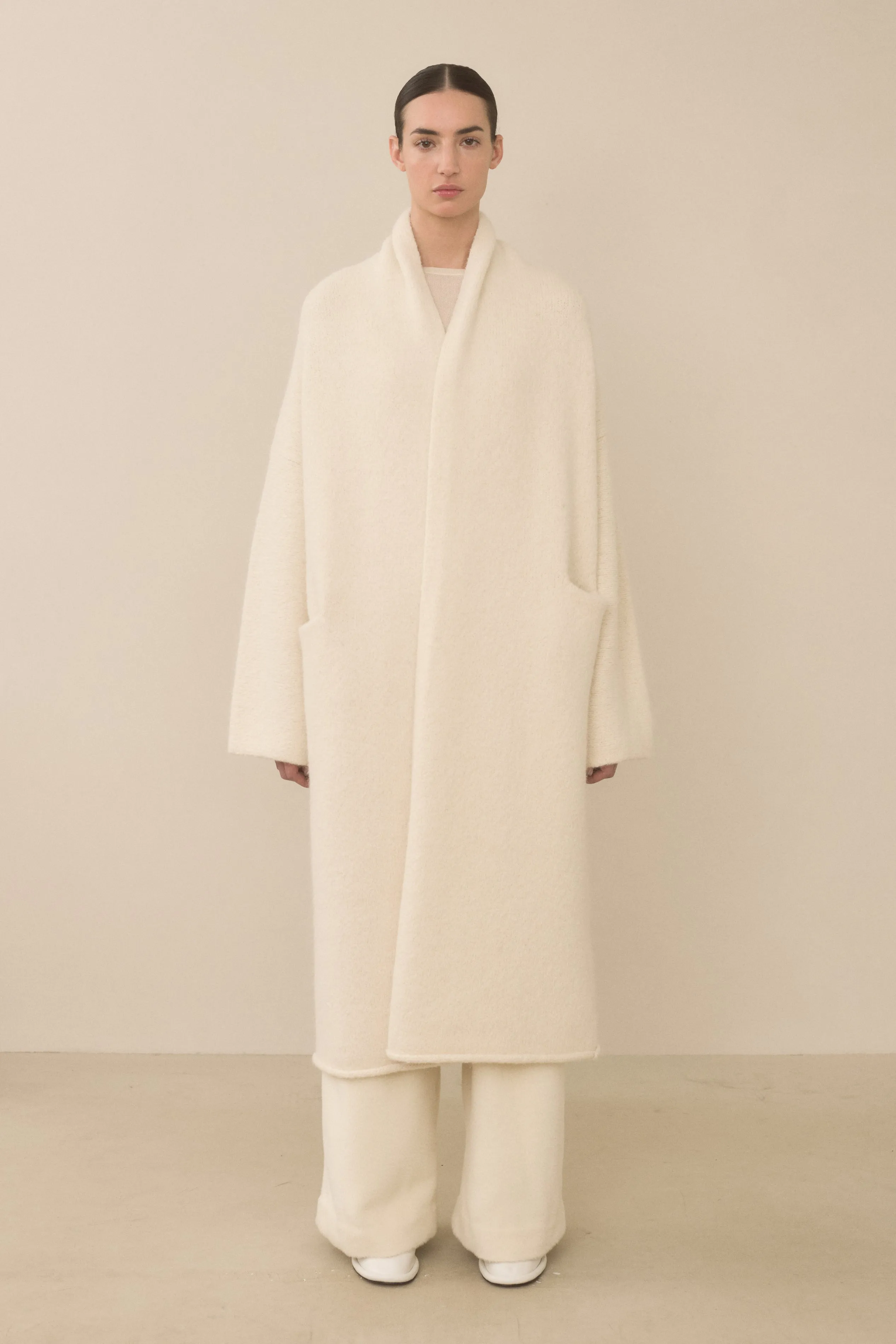 LONG SHAWL CARDIGAN sold by Lauren Manoogian