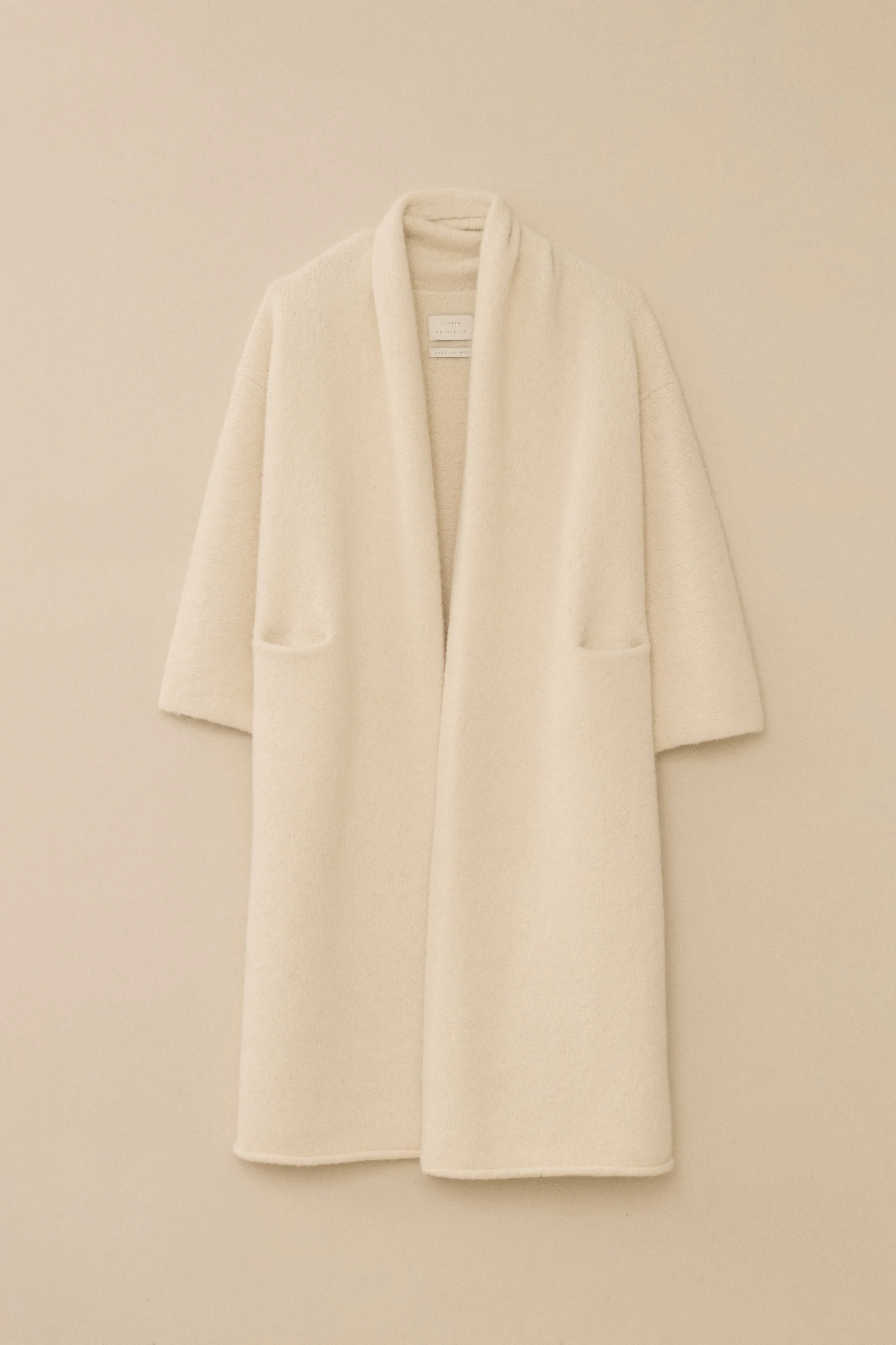 LONG SHAWL CARDIGAN sold by Lauren Manoogian product image thumbnail 5