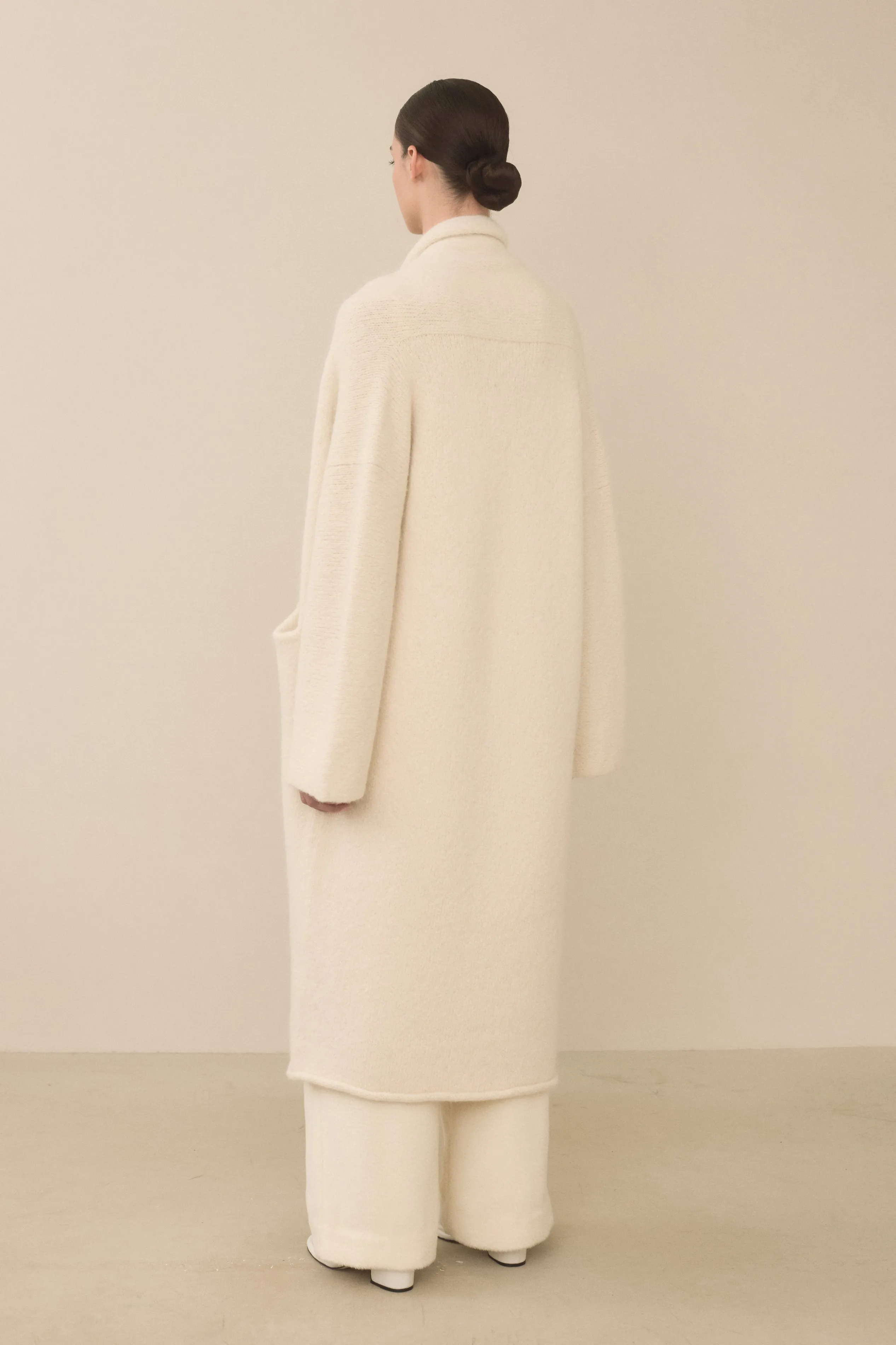 LONG SHAWL CARDIGAN sold by Lauren Manoogian product image thumbnail 4