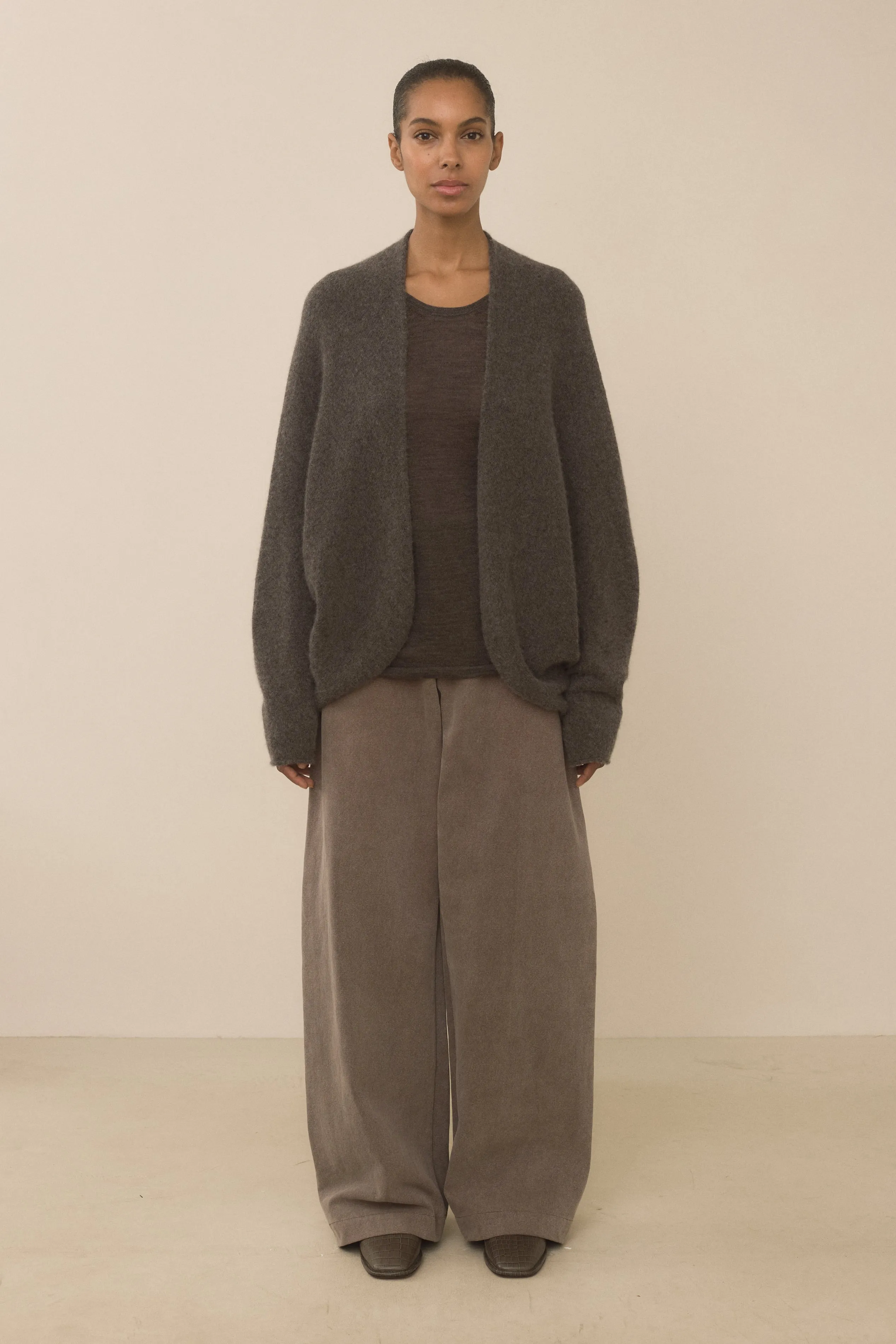 SOFT HORIZONTAL CARDIGAN sold by Lauren Manoogian product image thumbnail 2