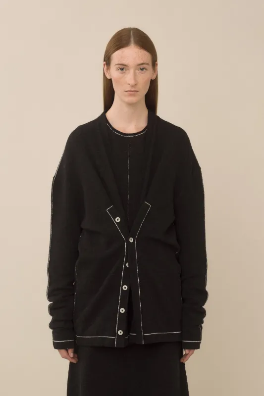 STITCH BUTTON CARDIGAN sold by Lauren Manoogian