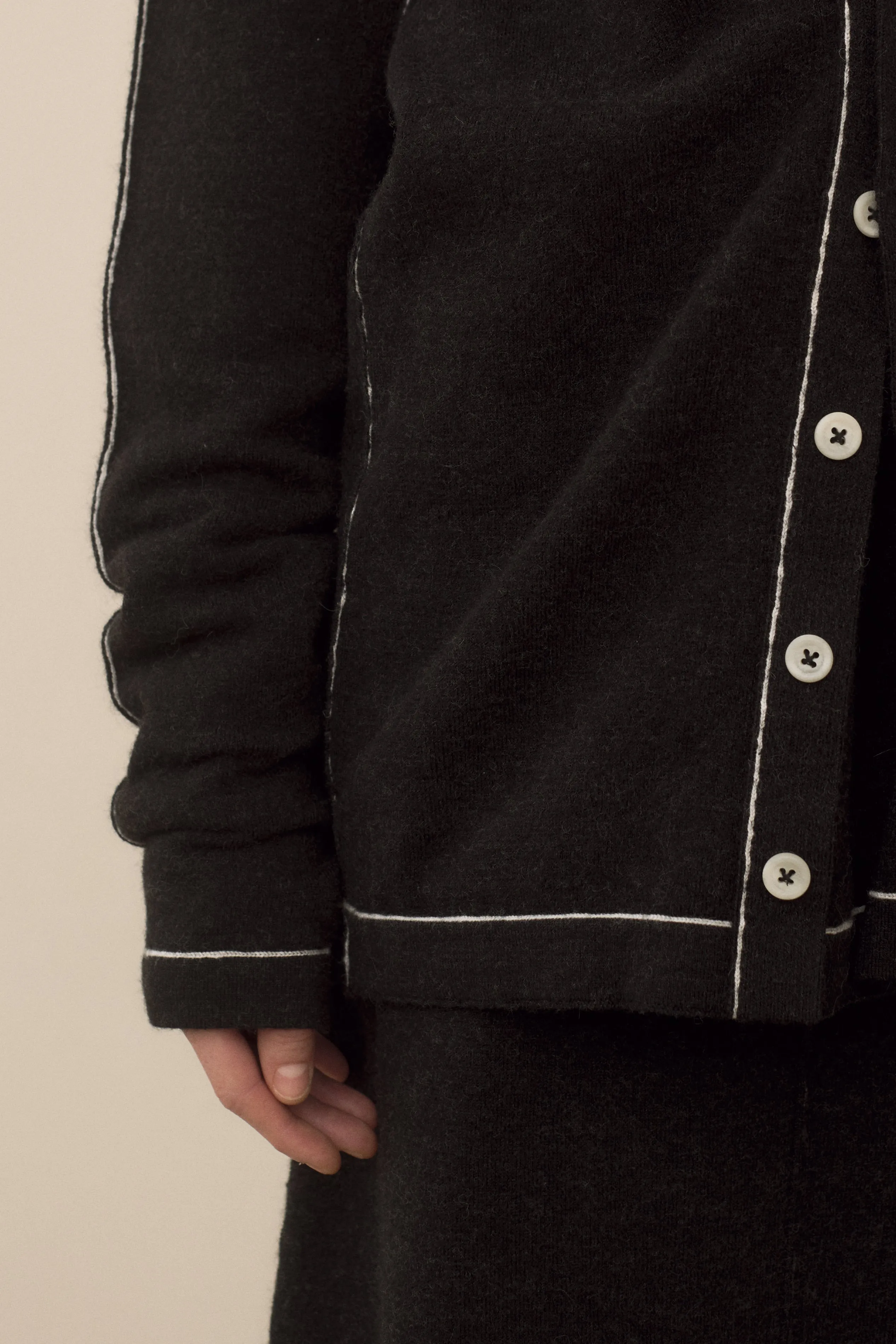 STITCH BUTTON CARDIGAN sold by Lauren Manoogian product image thumbnail 4