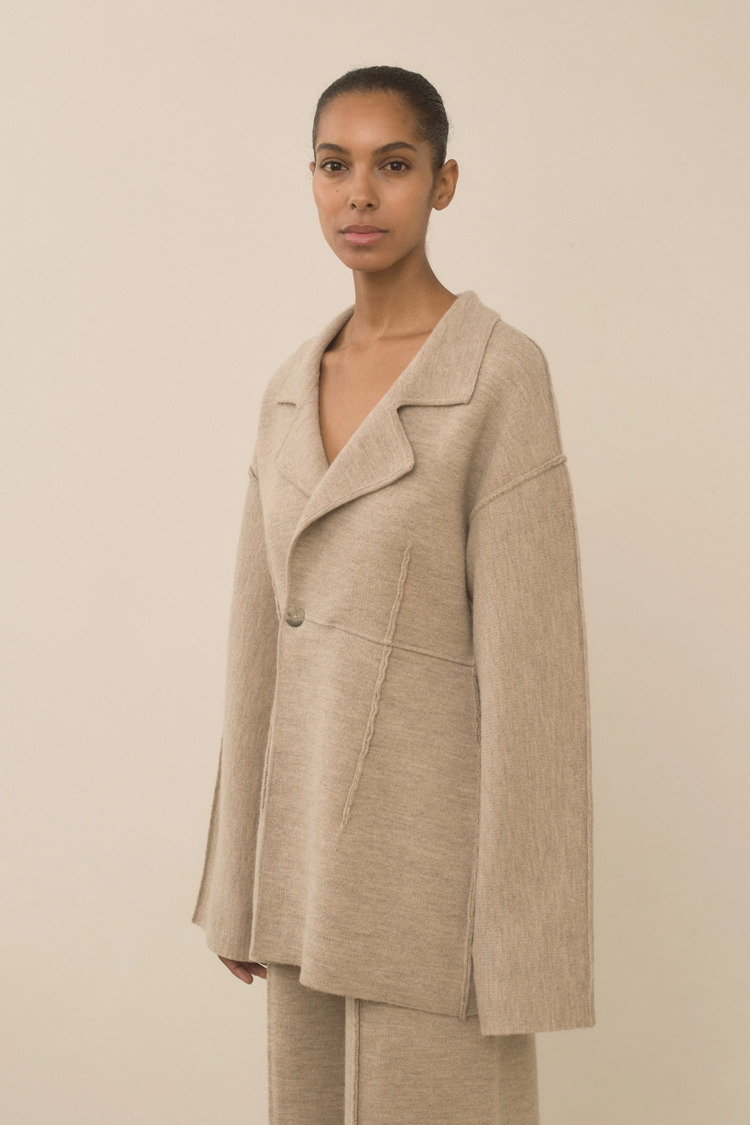 DOUBLE KNIT BLAZER sold by Lauren Manoogian product image thumbnail 5