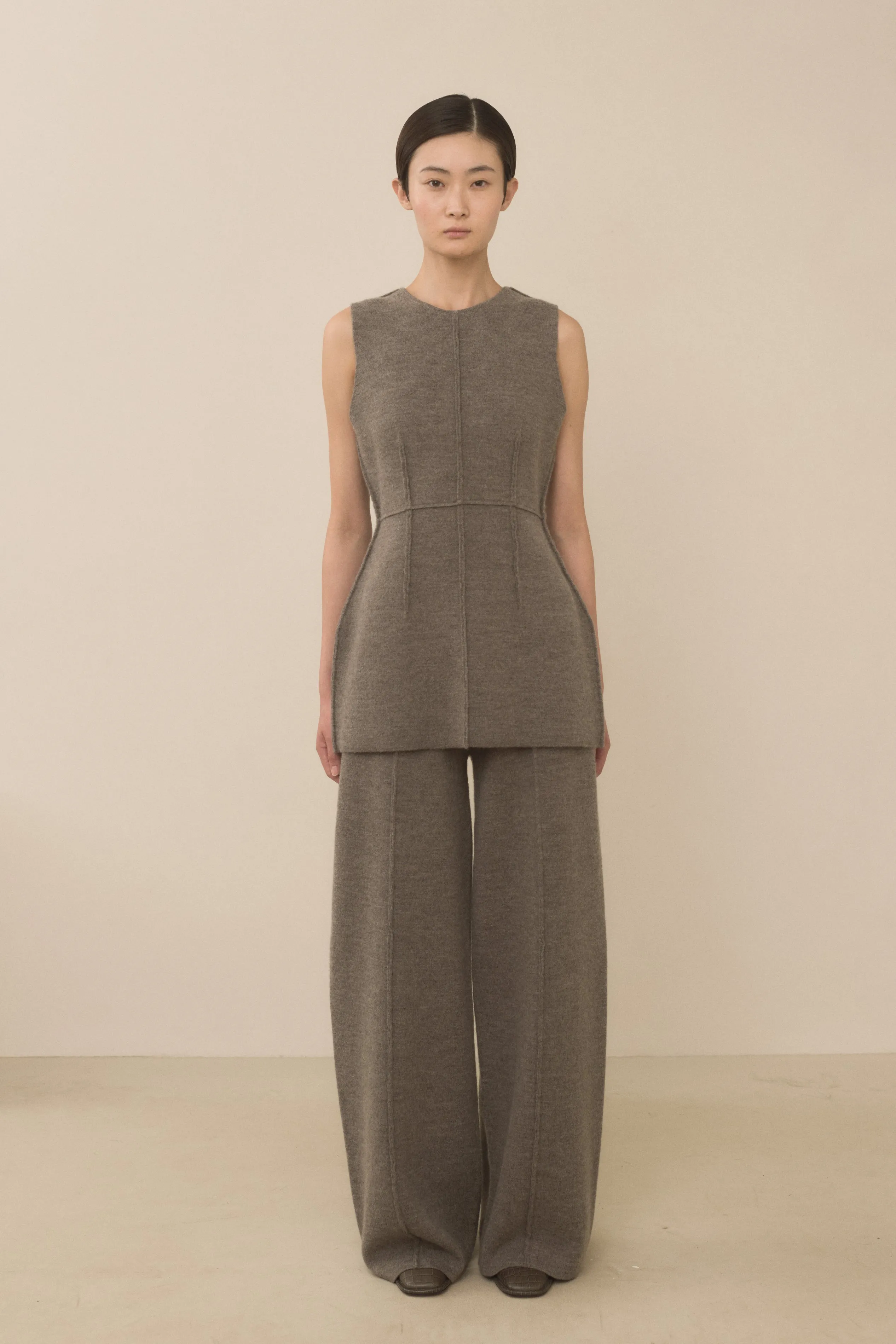 DOUBLE KNIT TROUSER sold by Lauren Manoogian product image thumbnail 2