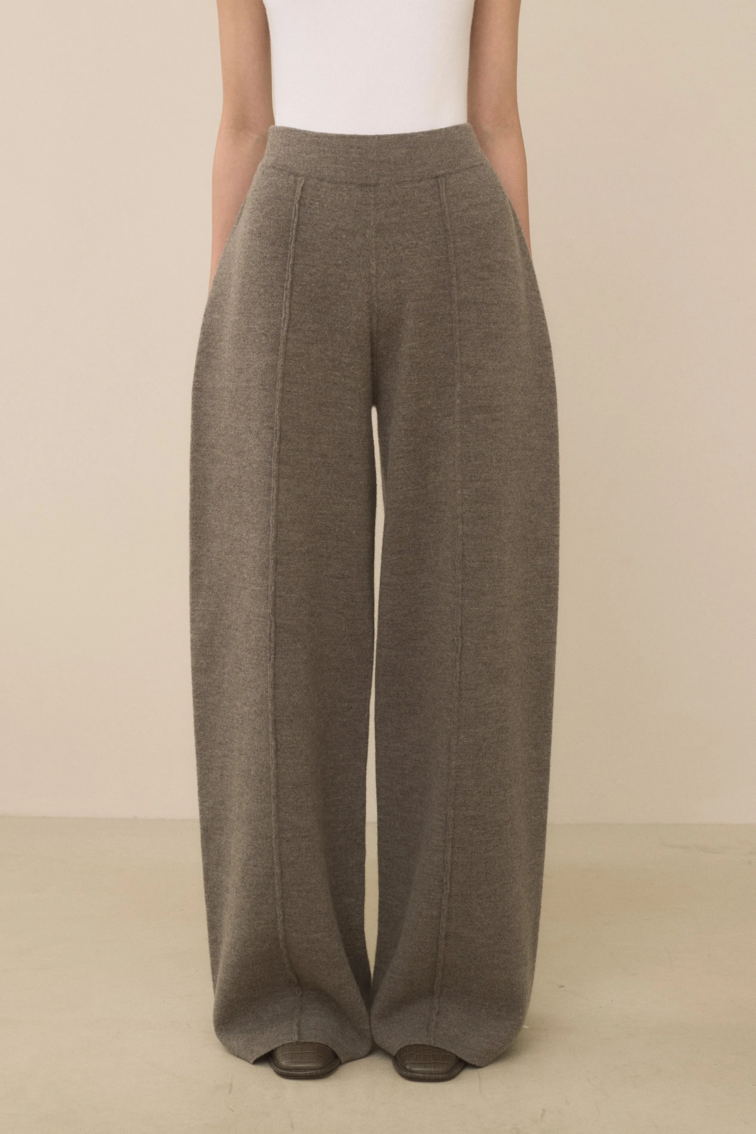 DOUBLE KNIT TROUSER sold by Lauren Manoogian product image thumbnail 3