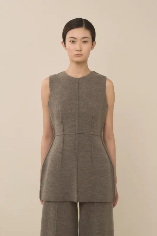 DOUBLE KNIT BODICE sold by Lauren Manoogian