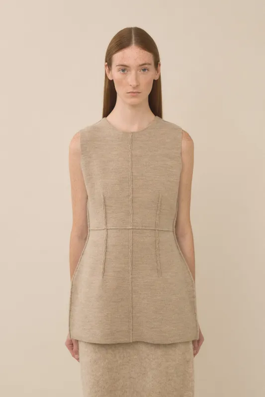 DOUBLE KNIT BODICE sold by Lauren Manoogian