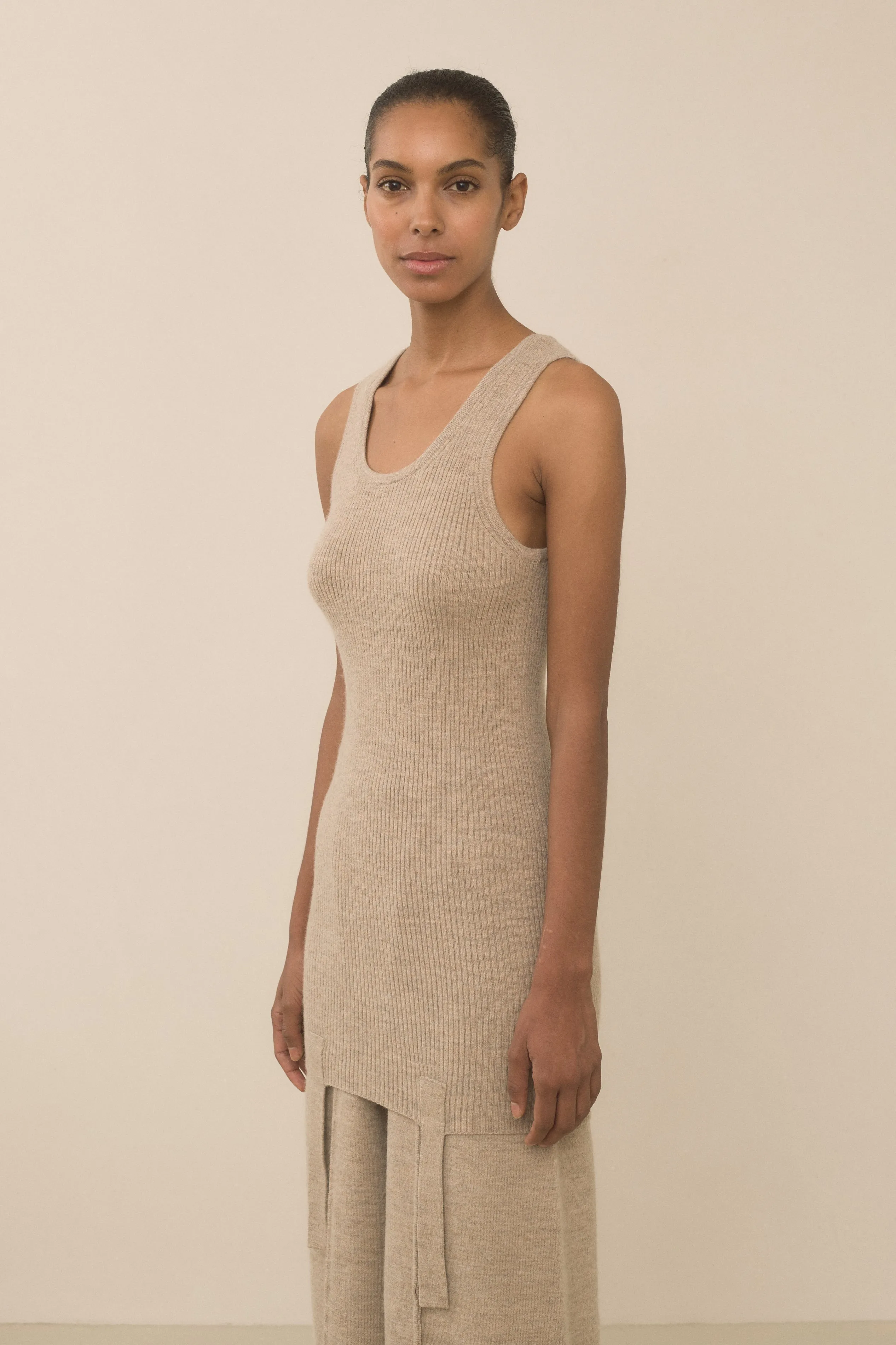 RIB GARTER TANK sold by Lauren Manoogian product image thumbnail 5