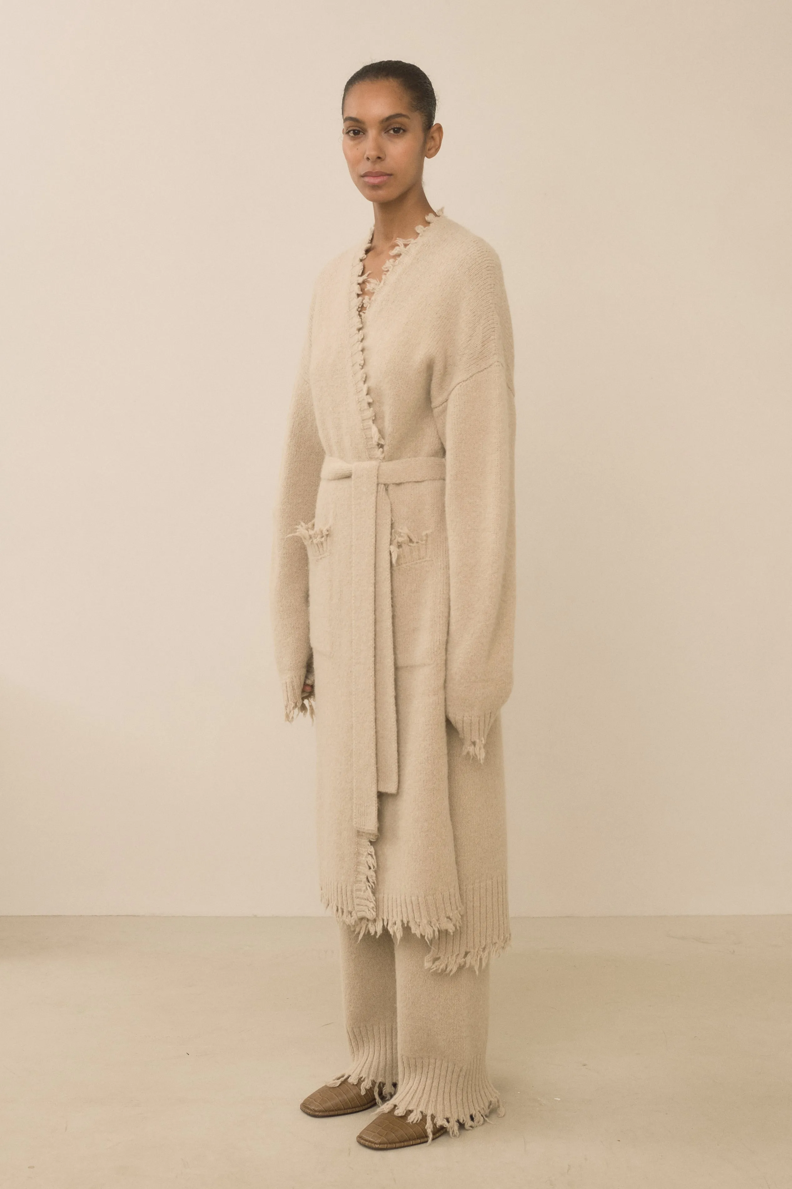 FRAY LONG CARDIGAN sold by Lauren Manoogian product image thumbnail 4