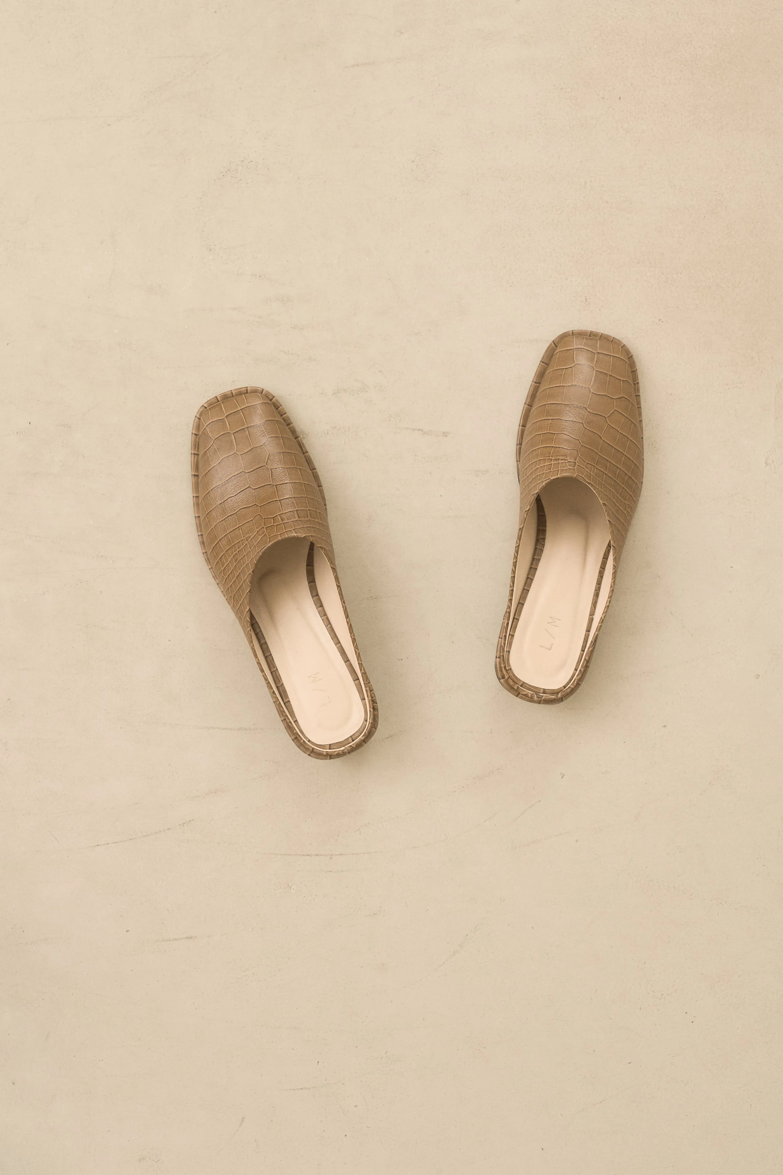 EMBOSSED SQUARE MULE sold by Lauren Manoogian product image thumbnail 3