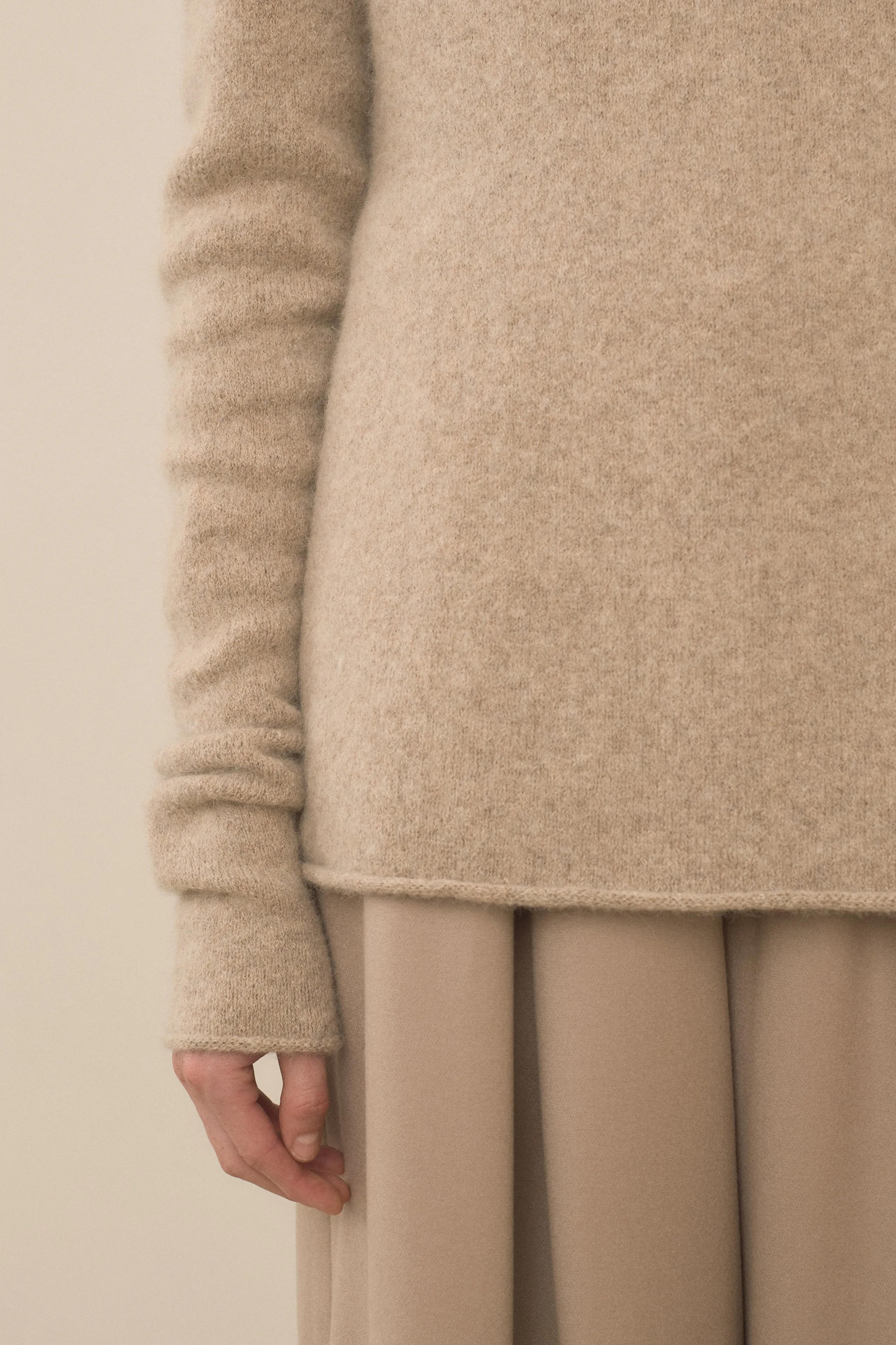 SOFT BALACLAVA PULLOVER sold by Lauren Manoogian product image thumbnail 4