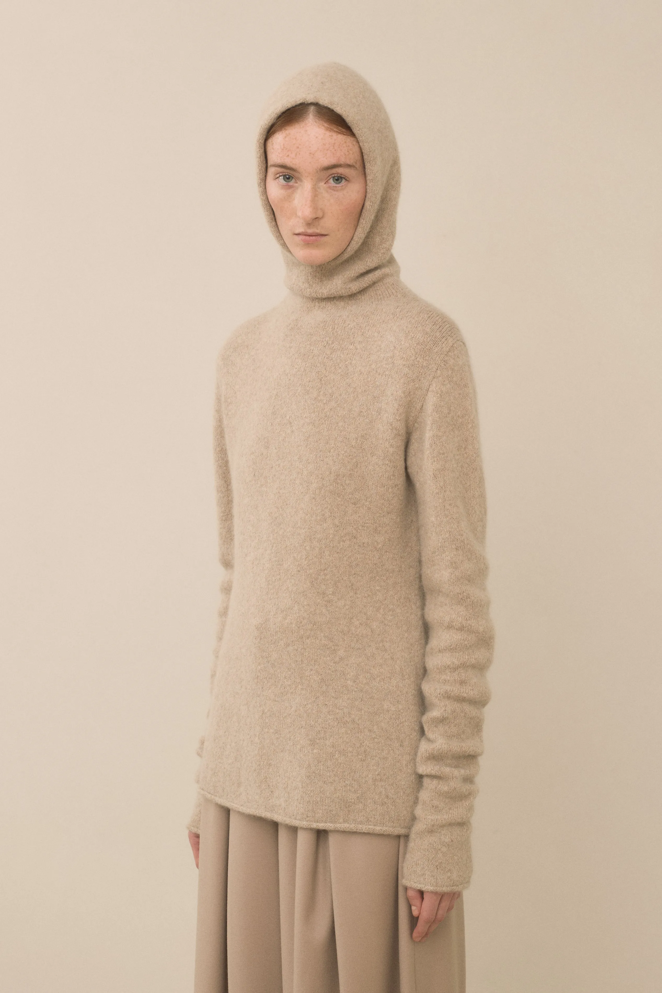 SOFT BALACLAVA PULLOVER sold by Lauren Manoogian product image thumbnail 5