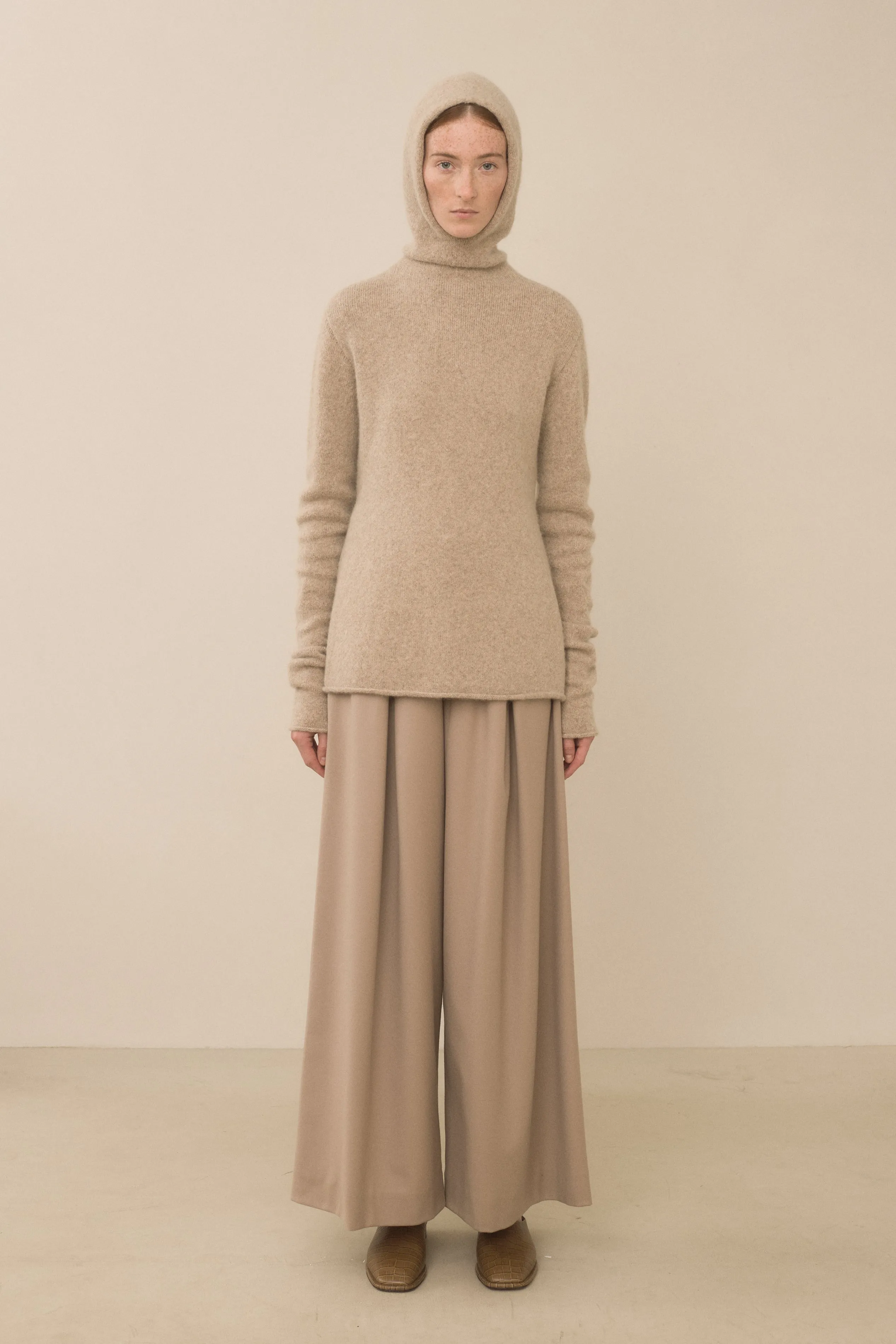 SOFT BALACLAVA PULLOVER sold by Lauren Manoogian product image thumbnail 2