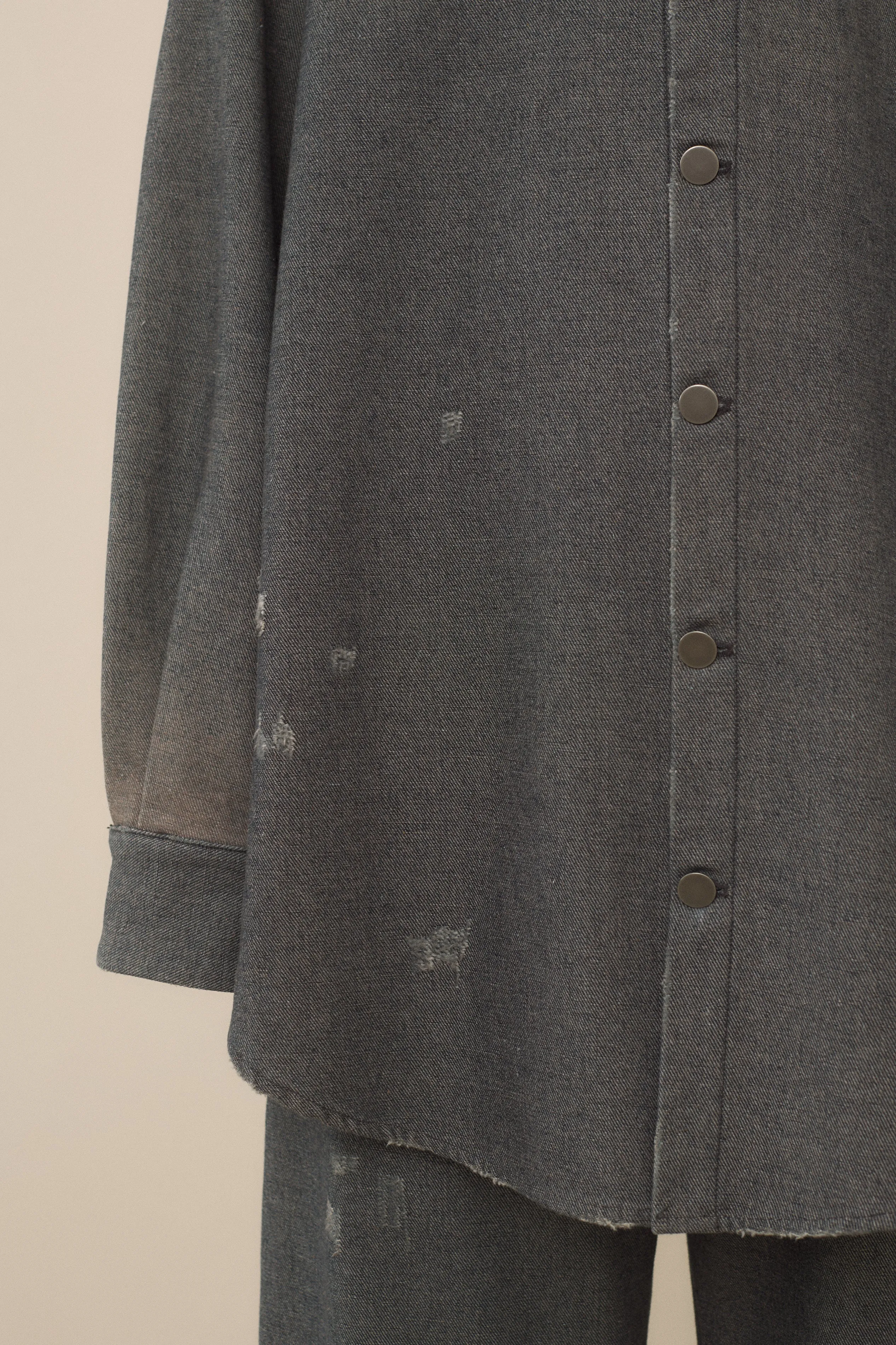 WORN GAITER SHIRT sold by Lauren Manoogian product image thumbnail 4