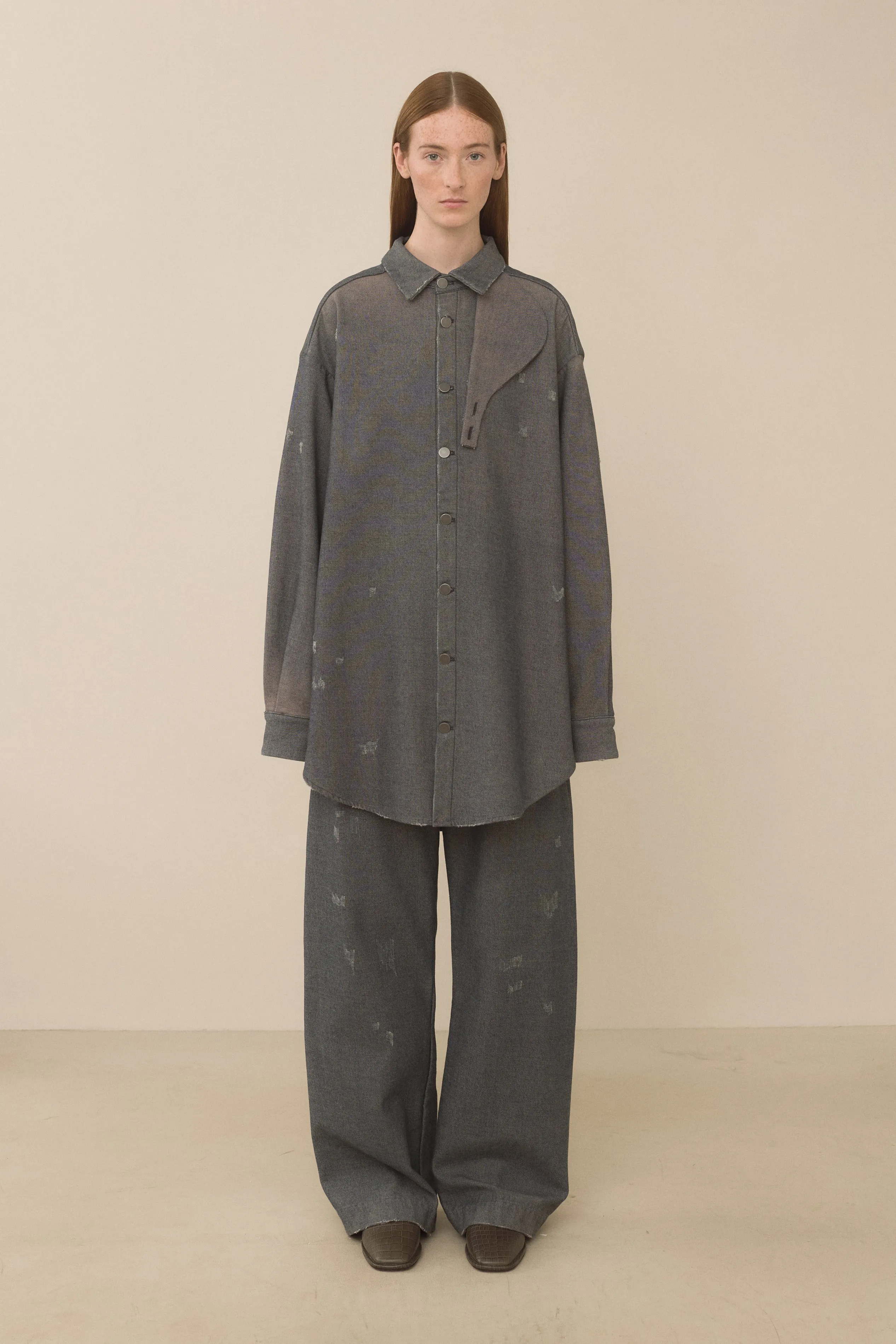 WORN GAITER SHIRT sold by Lauren Manoogian product image thumbnail 2