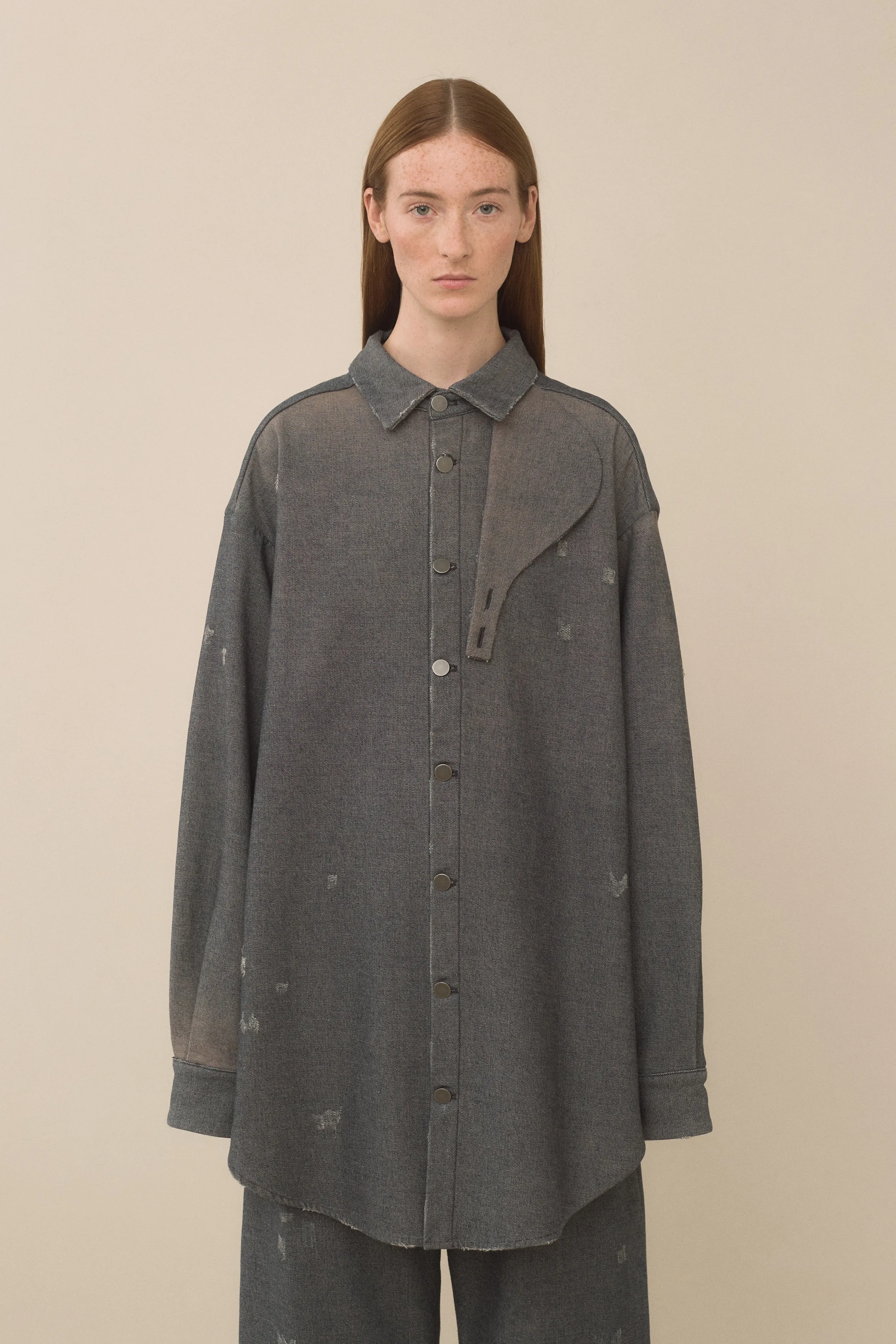 WORN GAITER SHIRT sold by Lauren Manoogian