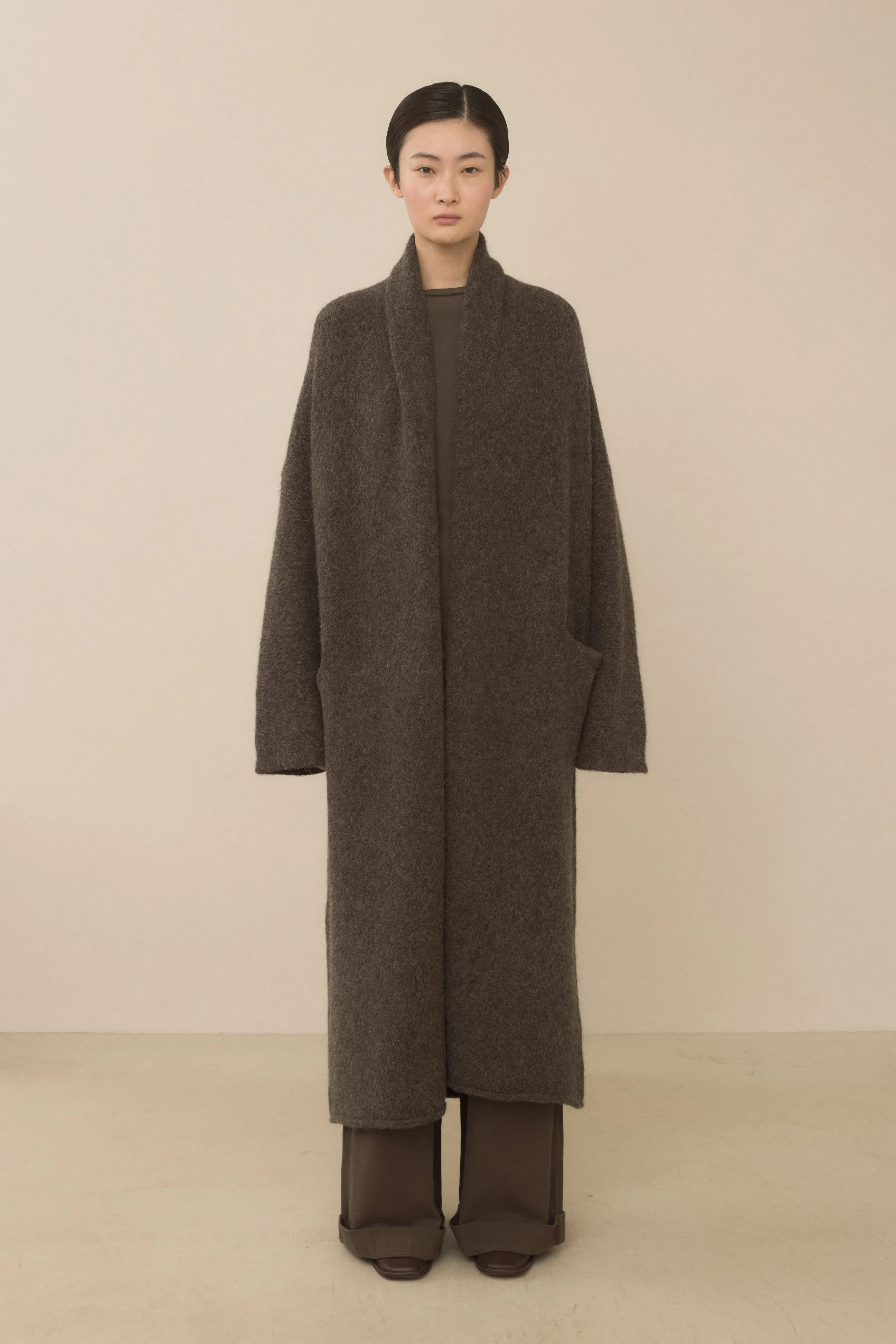 LONG SHAWL CARDIGAN sold by Lauren Manoogian