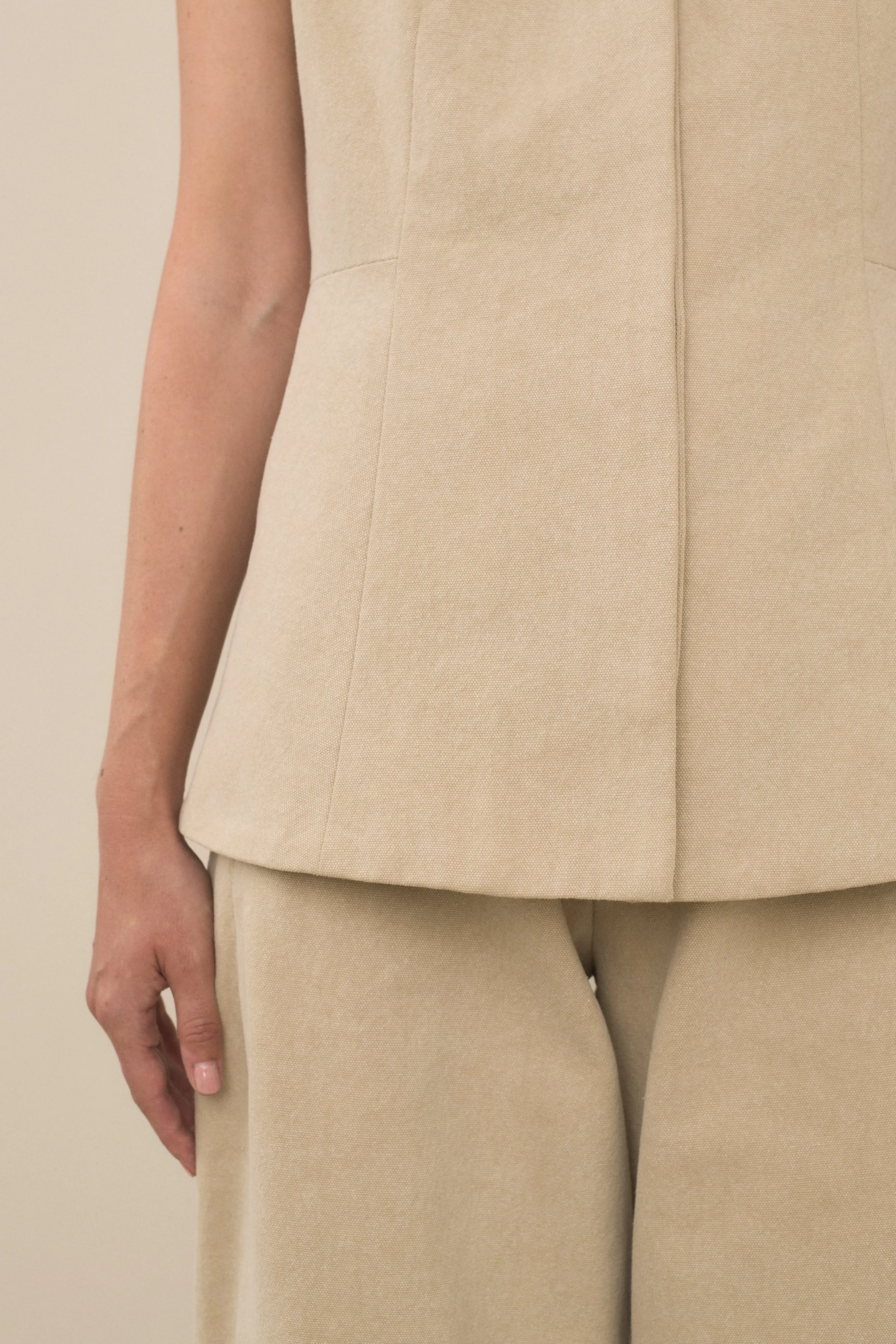 CANVAS BODICE sold by Lauren Manoogian product image thumbnail 4