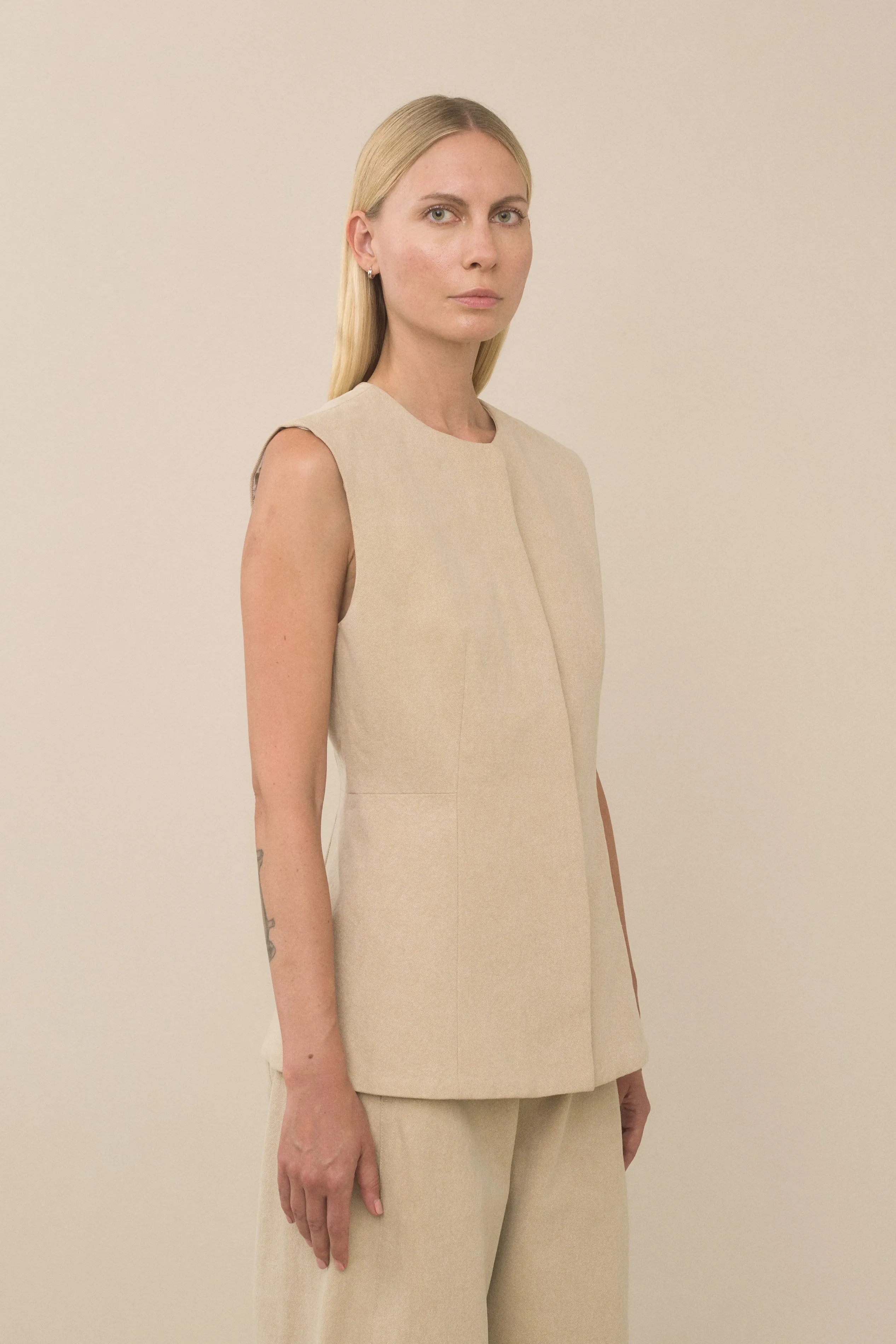 CANVAS BODICE sold by Lauren Manoogian product image thumbnail 5