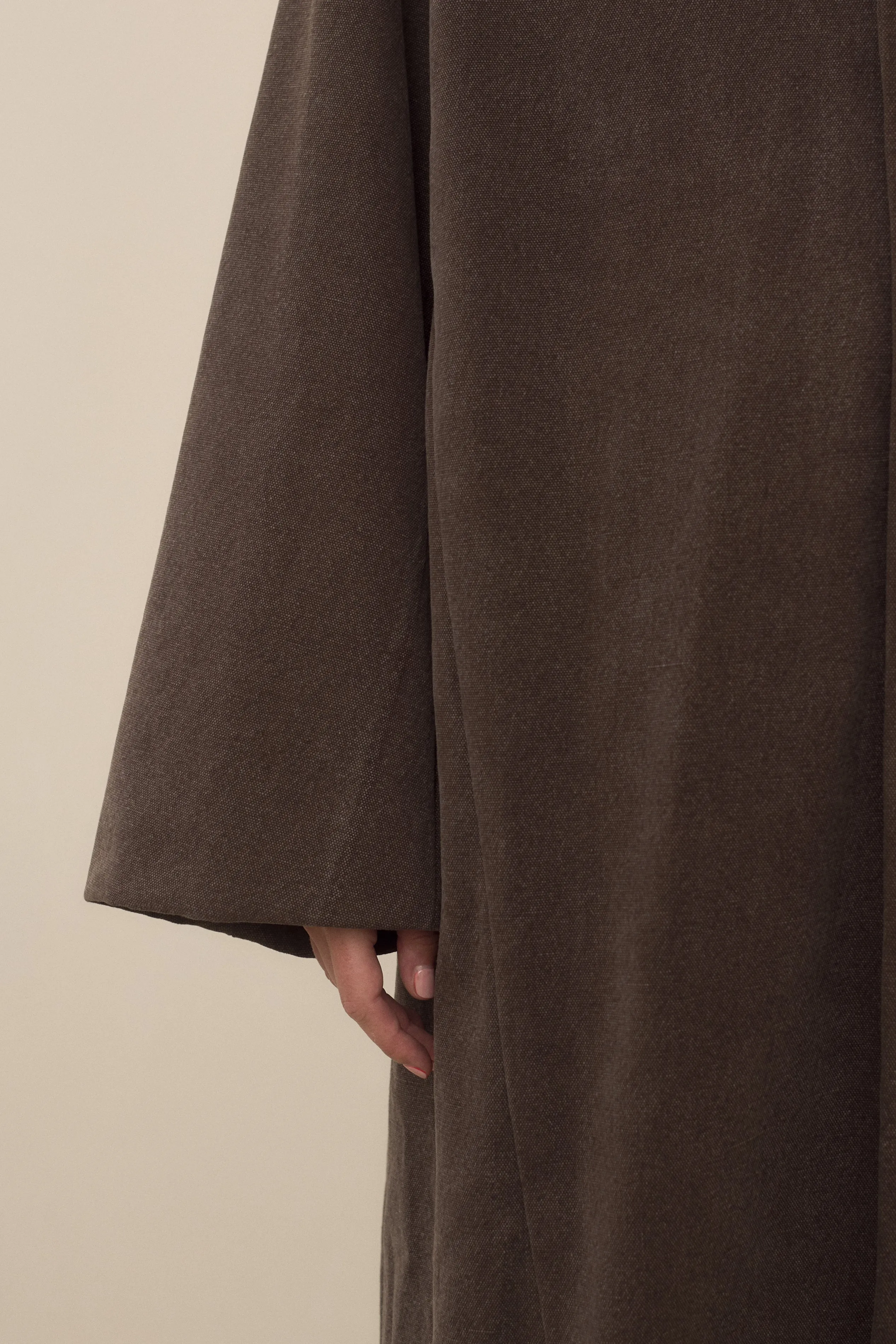 CANVAS CAR COAT sold by Lauren Manoogian product image thumbnail 3