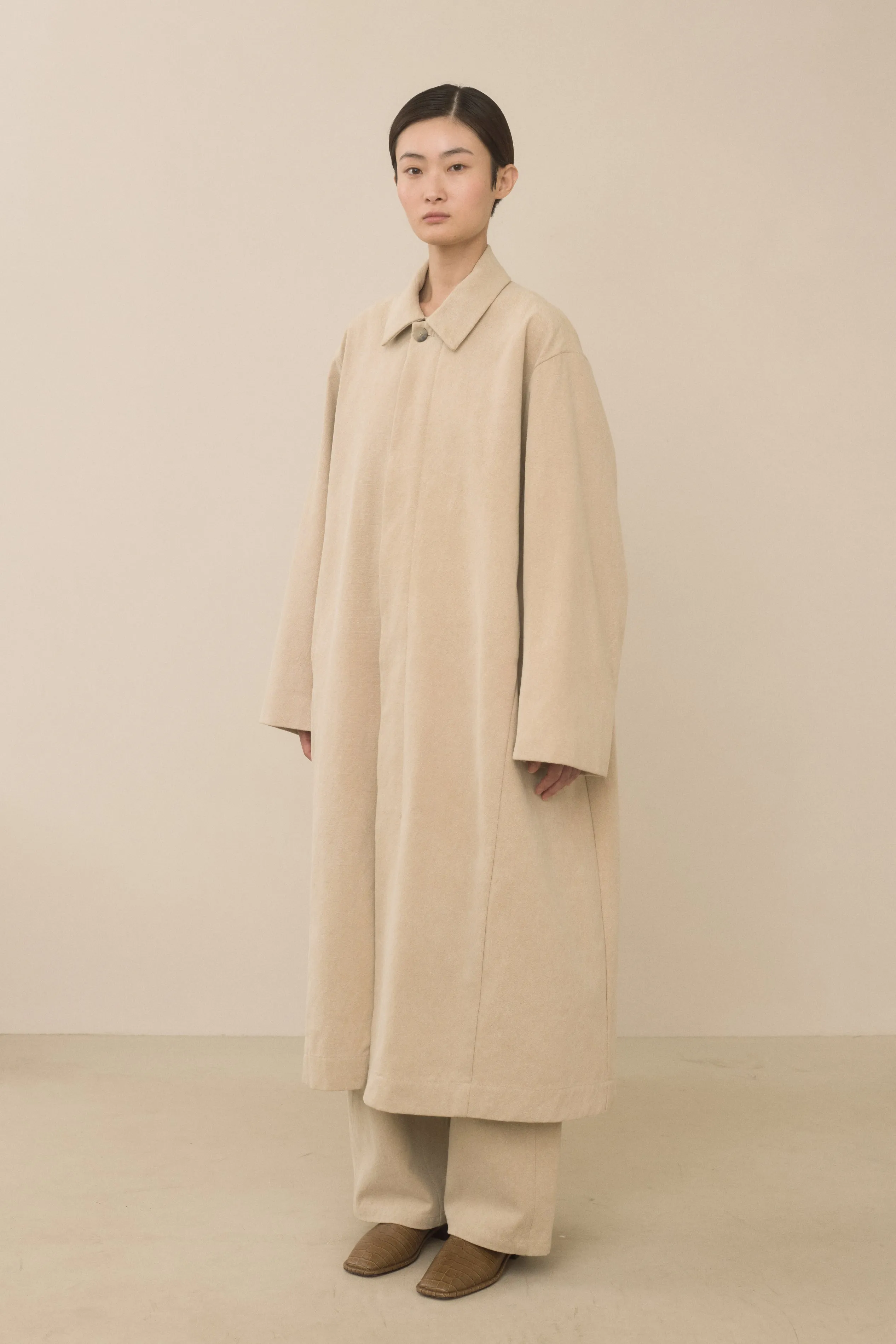 CANVAS CAR COAT sold by Lauren Manoogian product image thumbnail 4