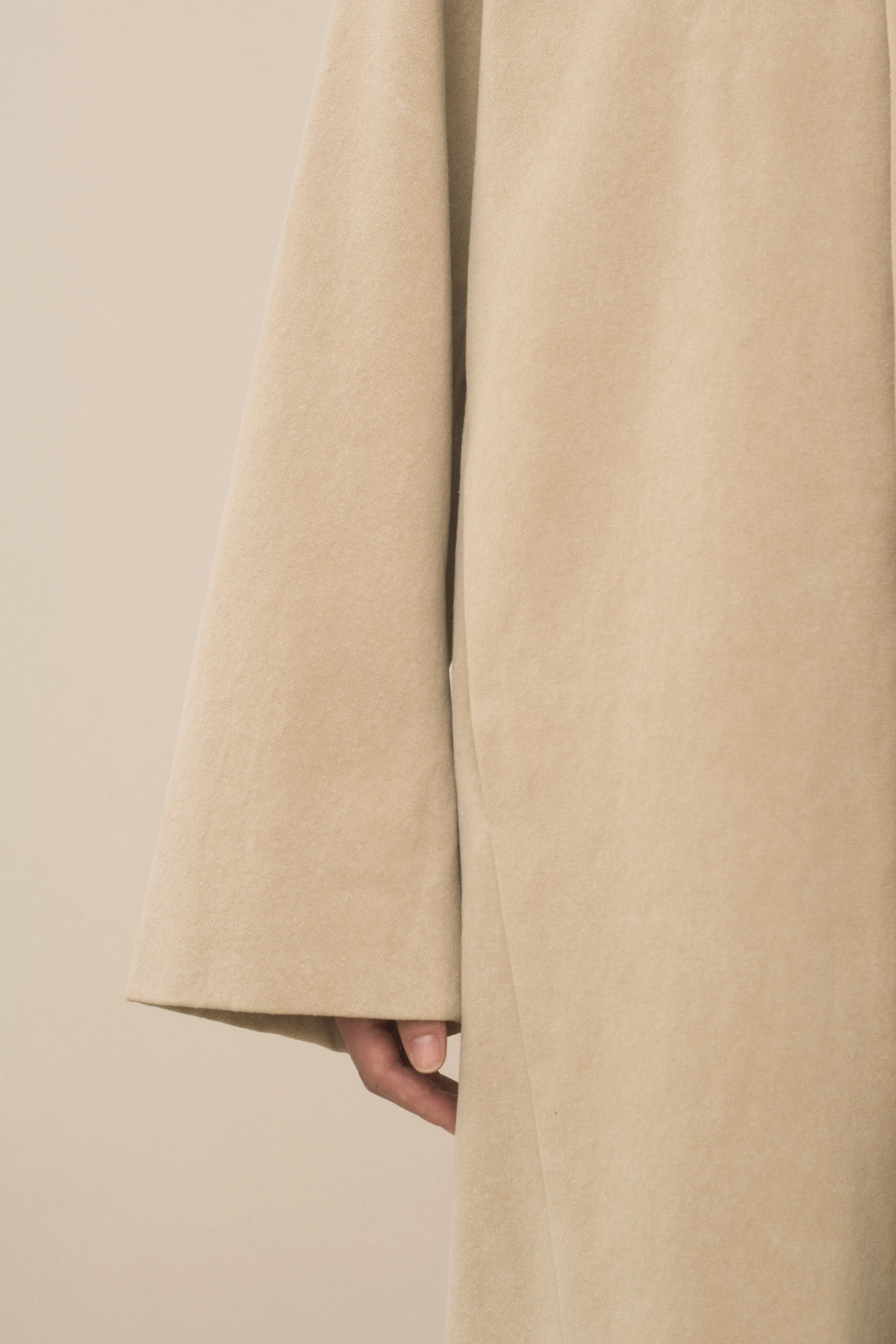 CANVAS CAR COAT sold by Lauren Manoogian product image thumbnail 3