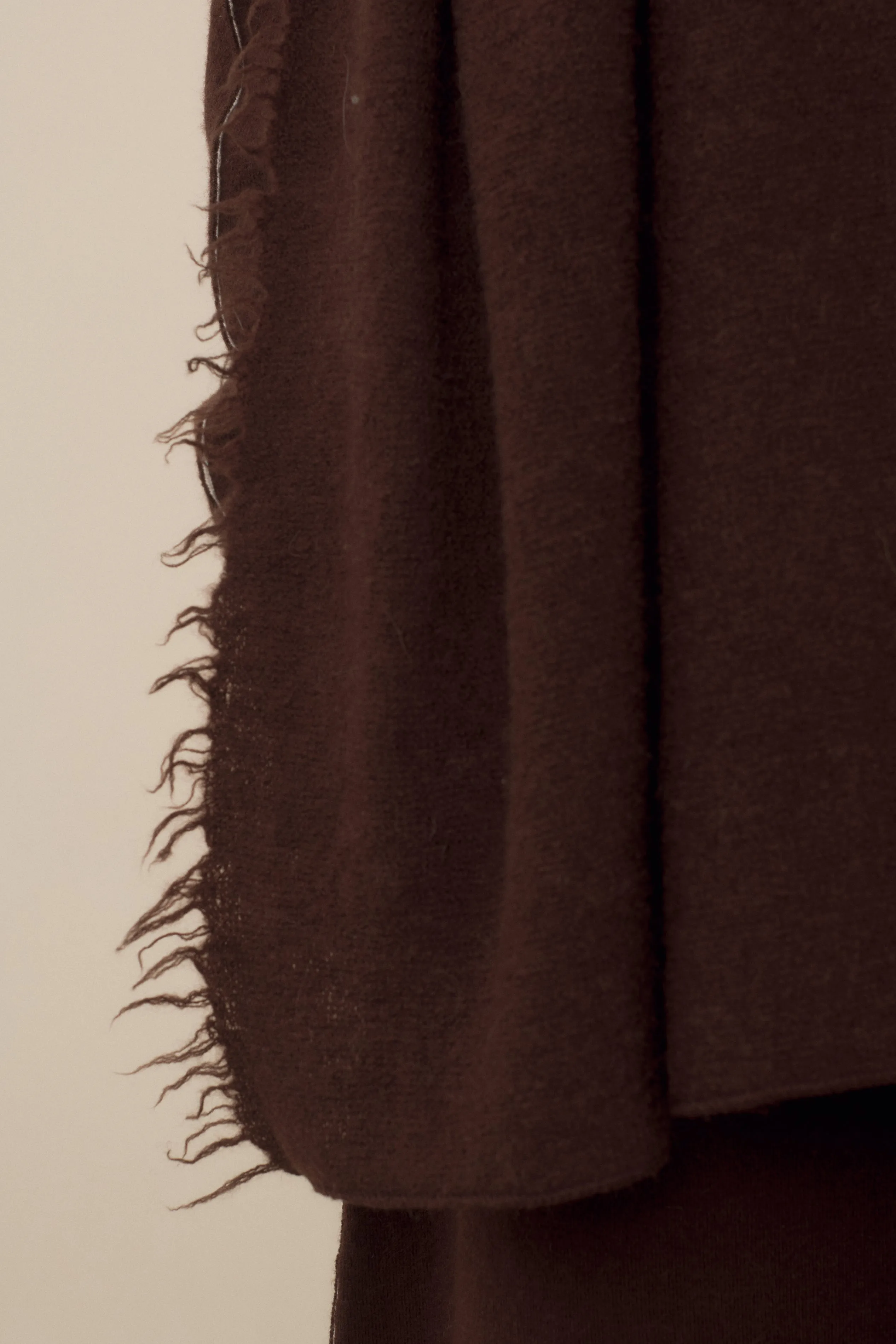 FELT FRINGE SCARF sold by Lauren Manoogian product image thumbnail 5