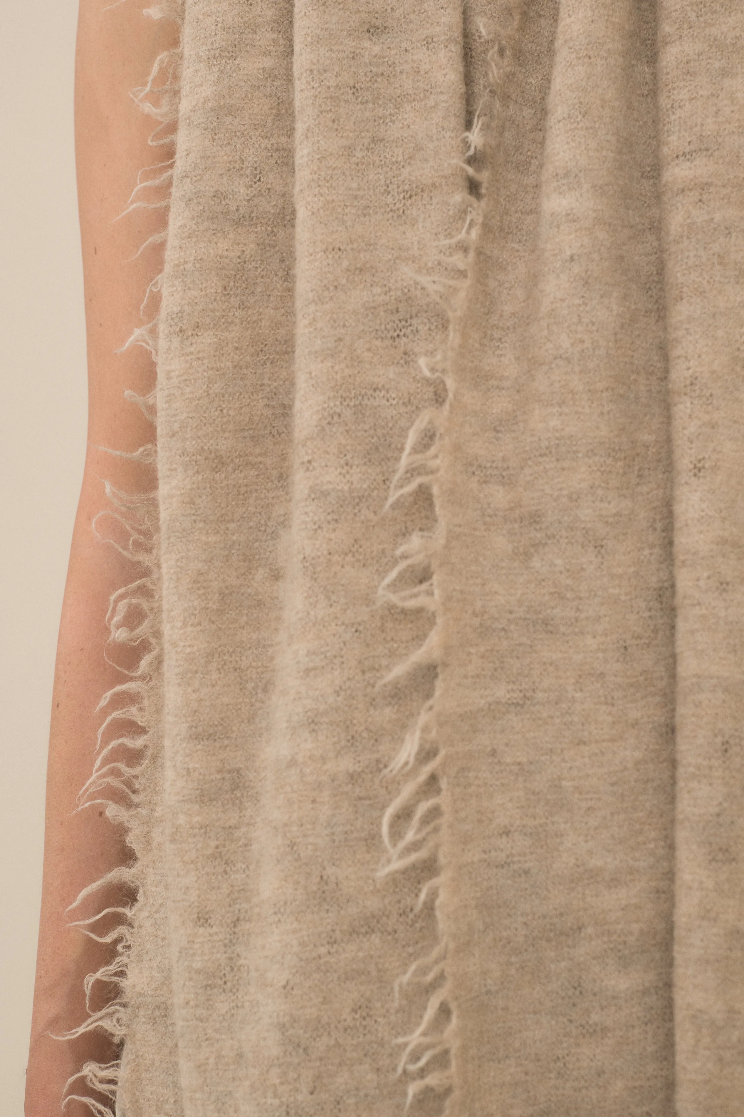 FELT FRINGE SCARF sold by Lauren Manoogian product image thumbnail 5