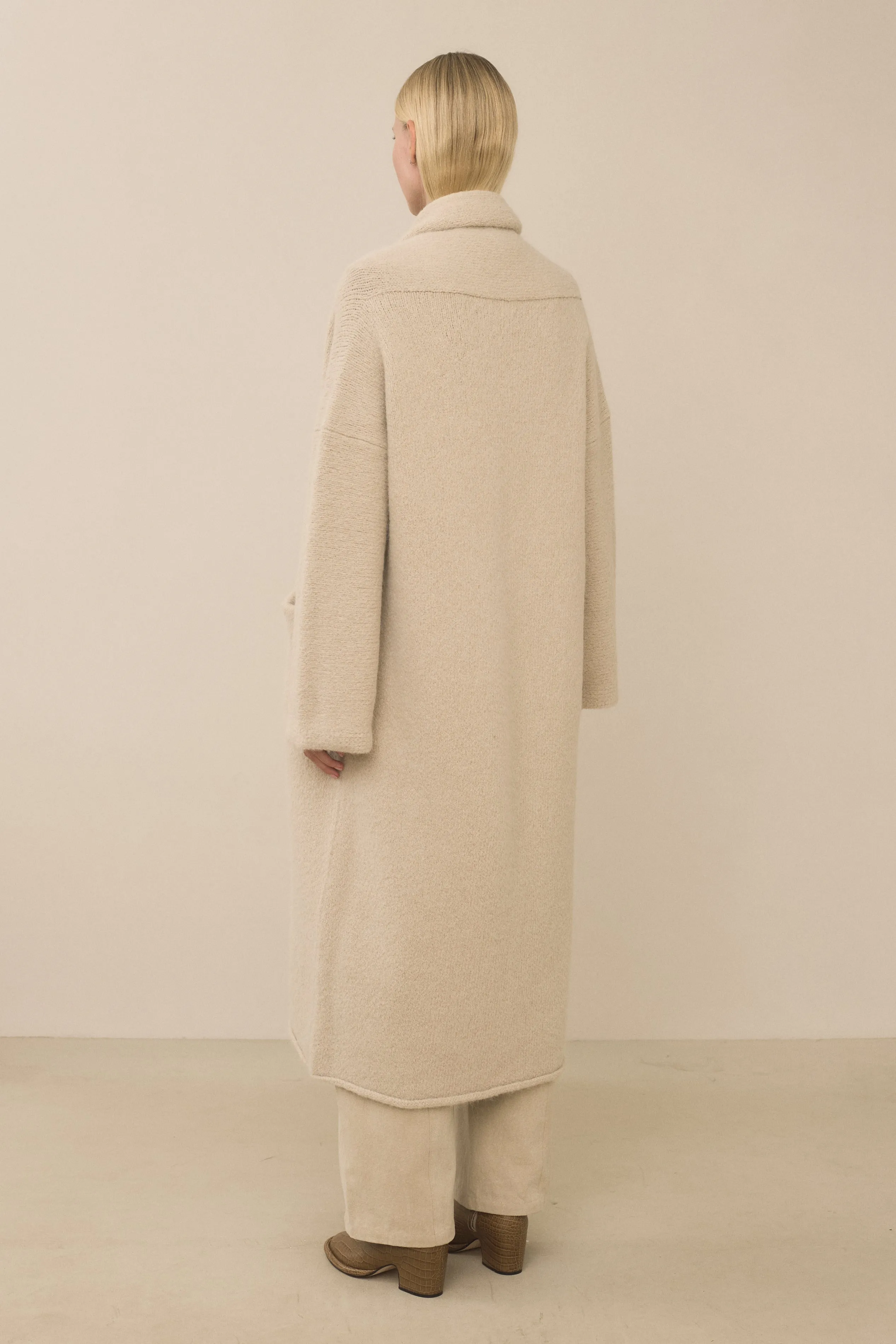 LONG SHAWL CARDIGAN sold by Lauren Manoogian product image thumbnail 5