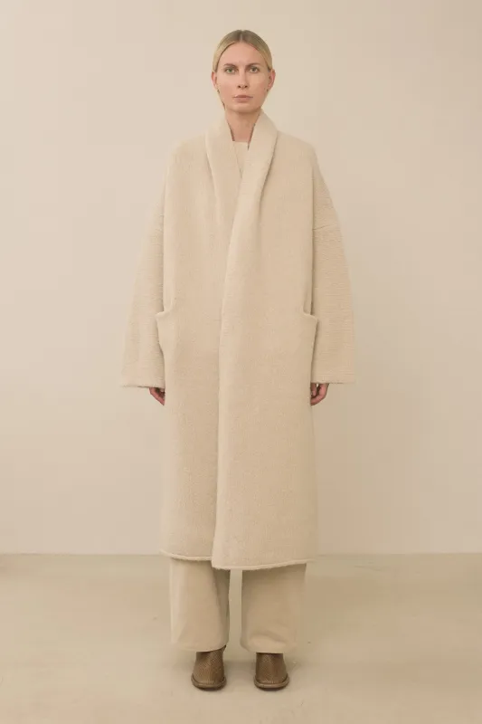 LONG SHAWL CARDIGAN made by Lauren Manoogian