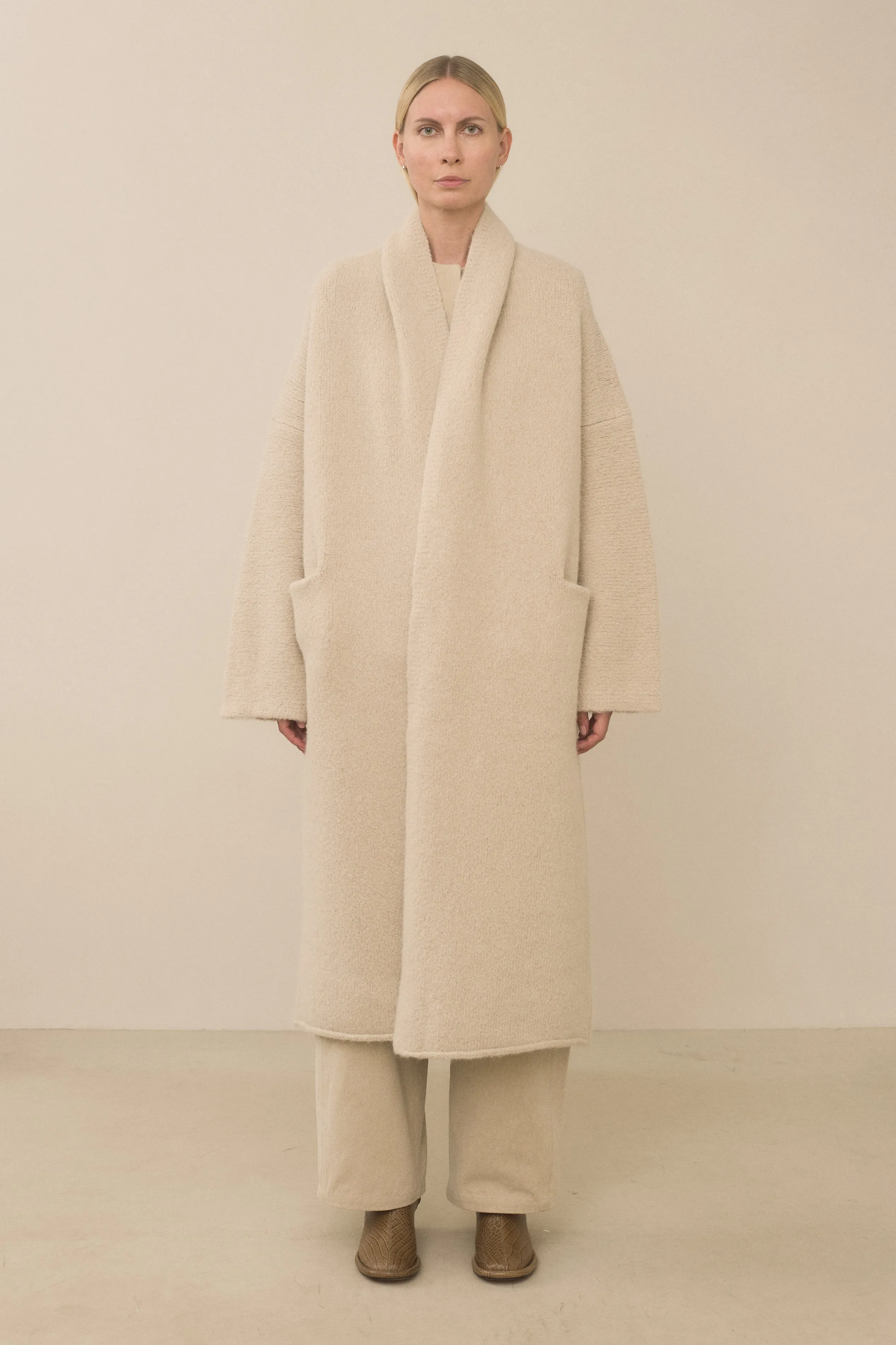 LONG SHAWL CARDIGAN sold by Lauren Manoogian