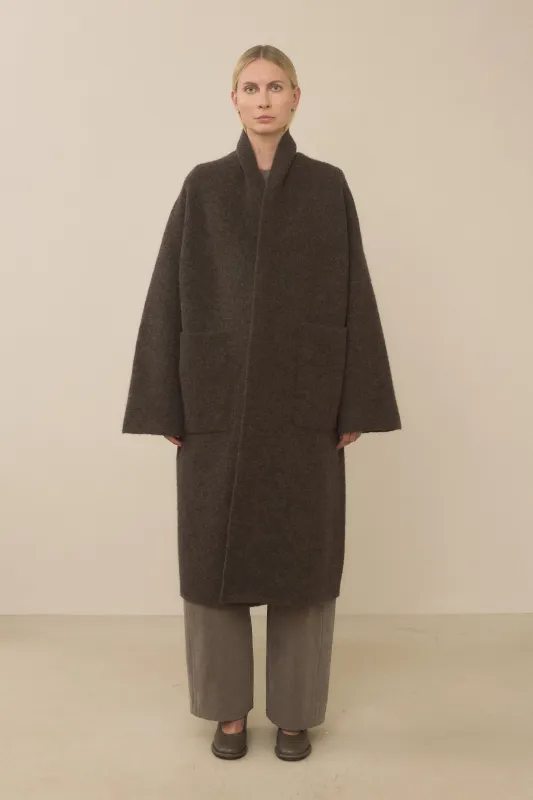 DOUBLE FACE LONG COAT sold by Lauren Manoogian