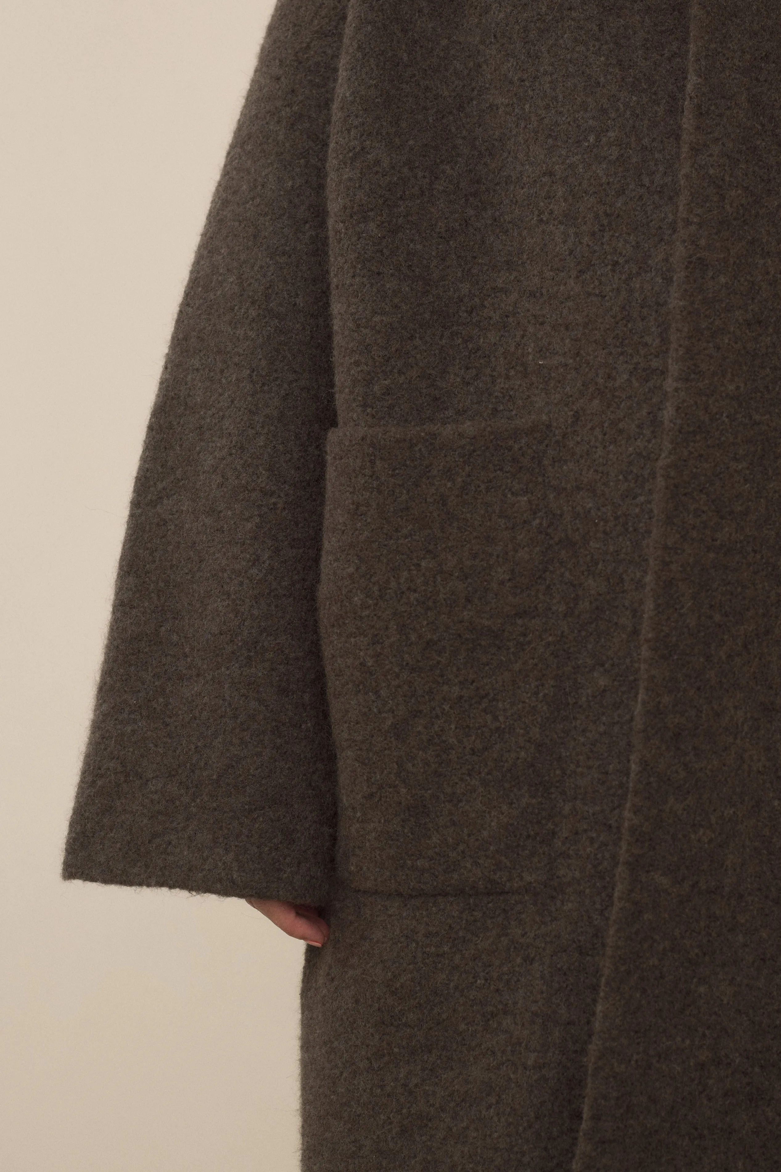 DOUBLE FACE LONG COAT sold by Lauren Manoogian product image thumbnail 3