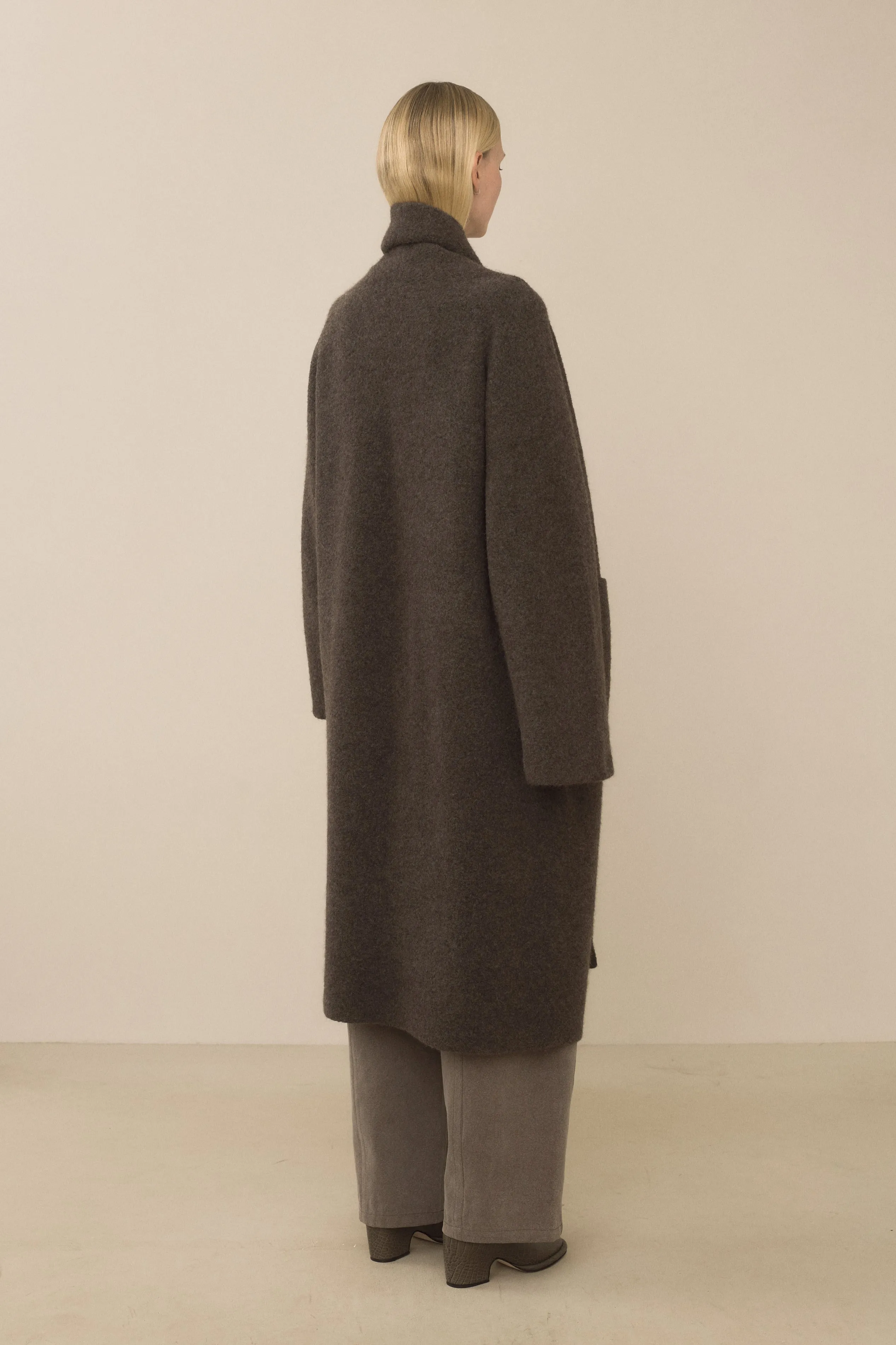 DOUBLE FACE LONG COAT sold by Lauren Manoogian product image thumbnail 5
