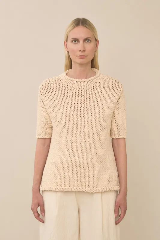 HANDKNIT JERSEY TEE sold by Lauren Manoogian