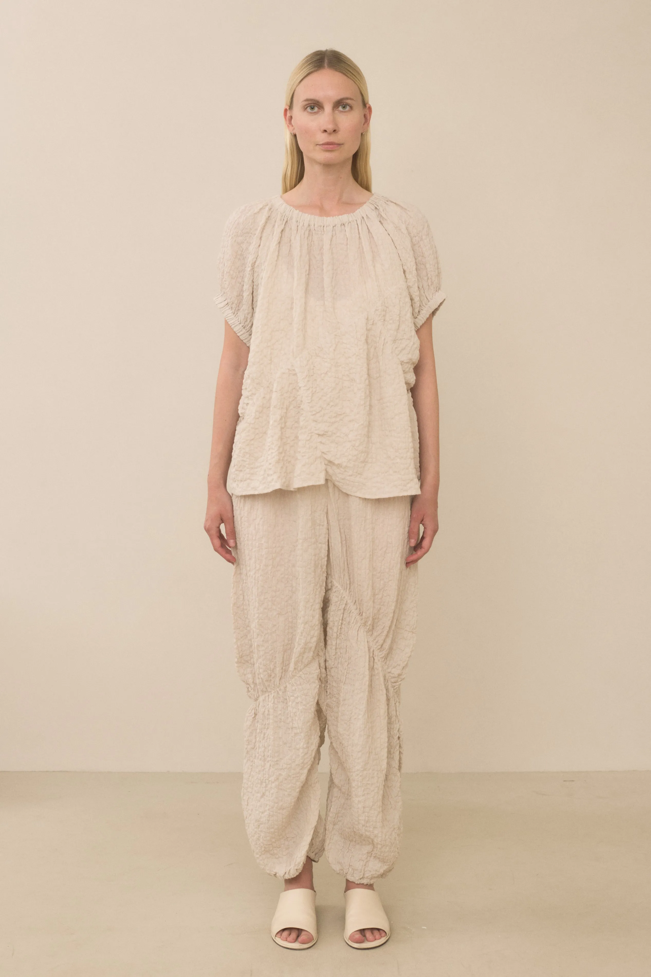 SHIRRED PANTS sold by Lauren Manoogian product image thumbnail 2