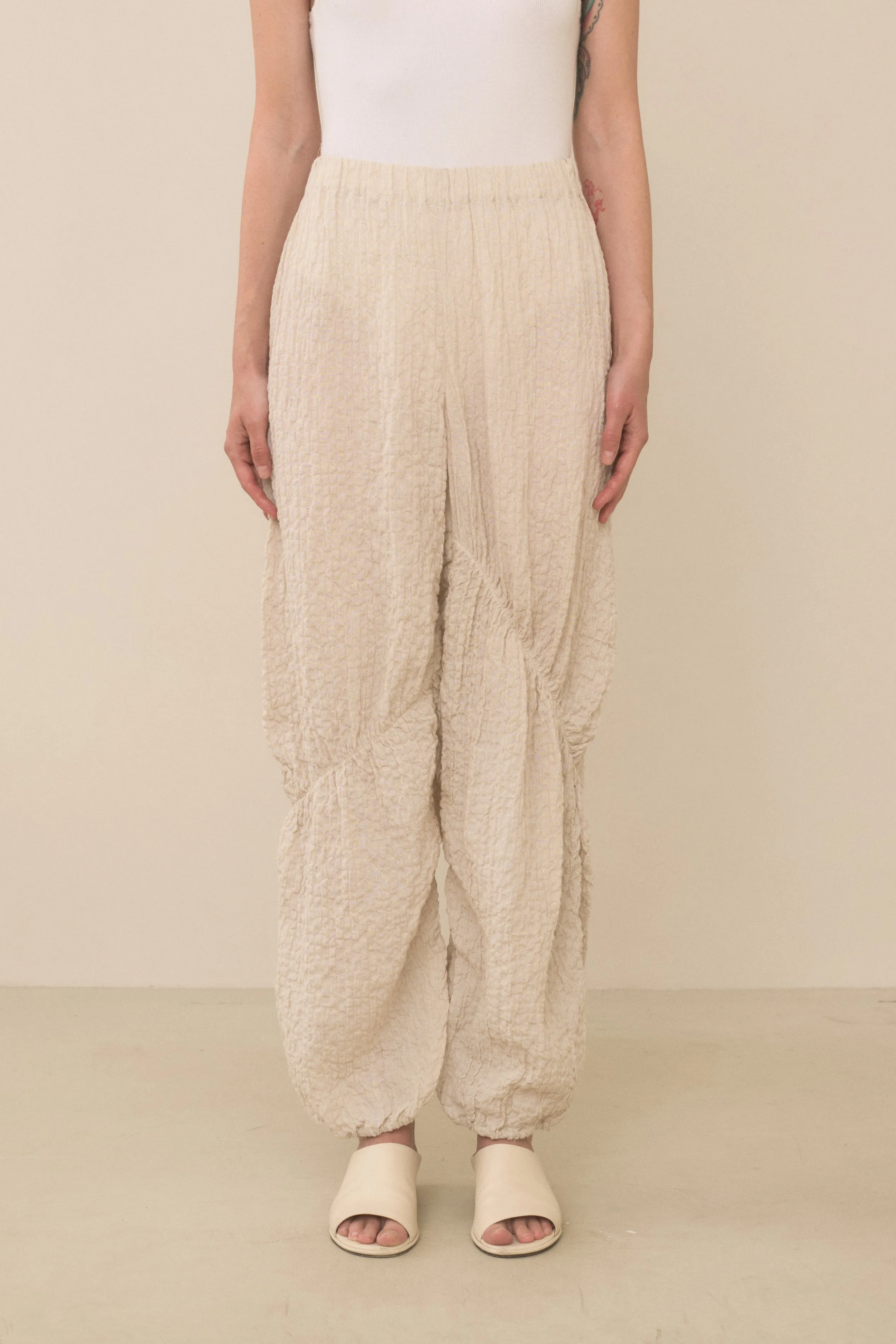 SHIRRED PANTS sold by Lauren Manoogian product image thumbnail 3