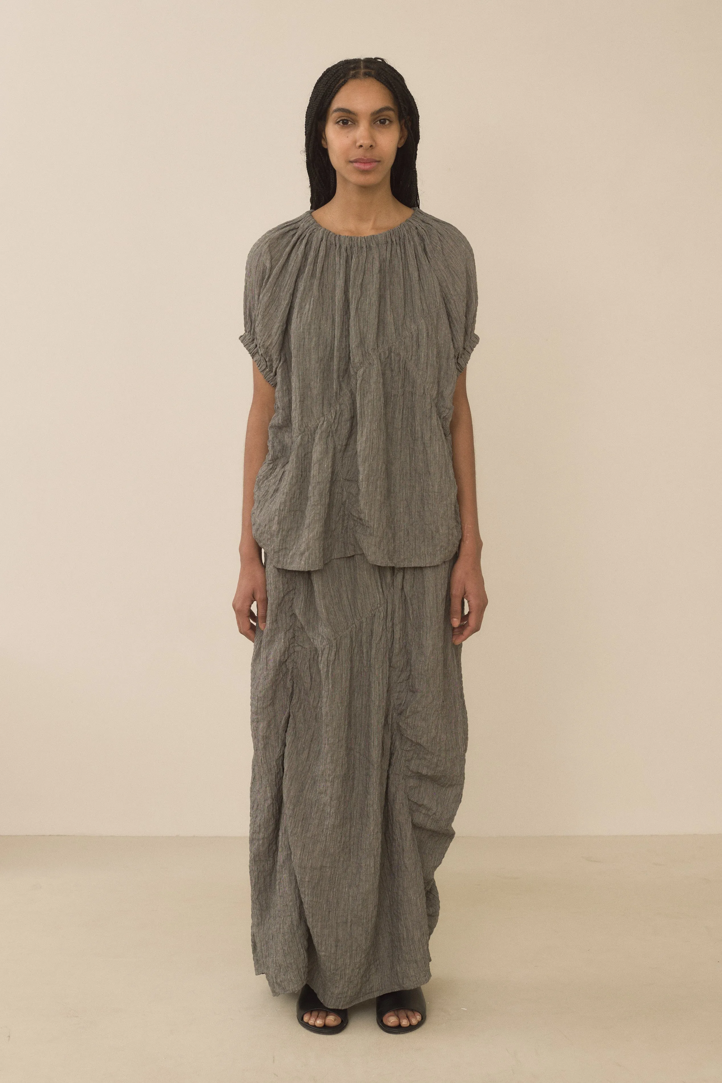 SHIRRED TOP sold by Lauren Manoogian product image thumbnail 2
