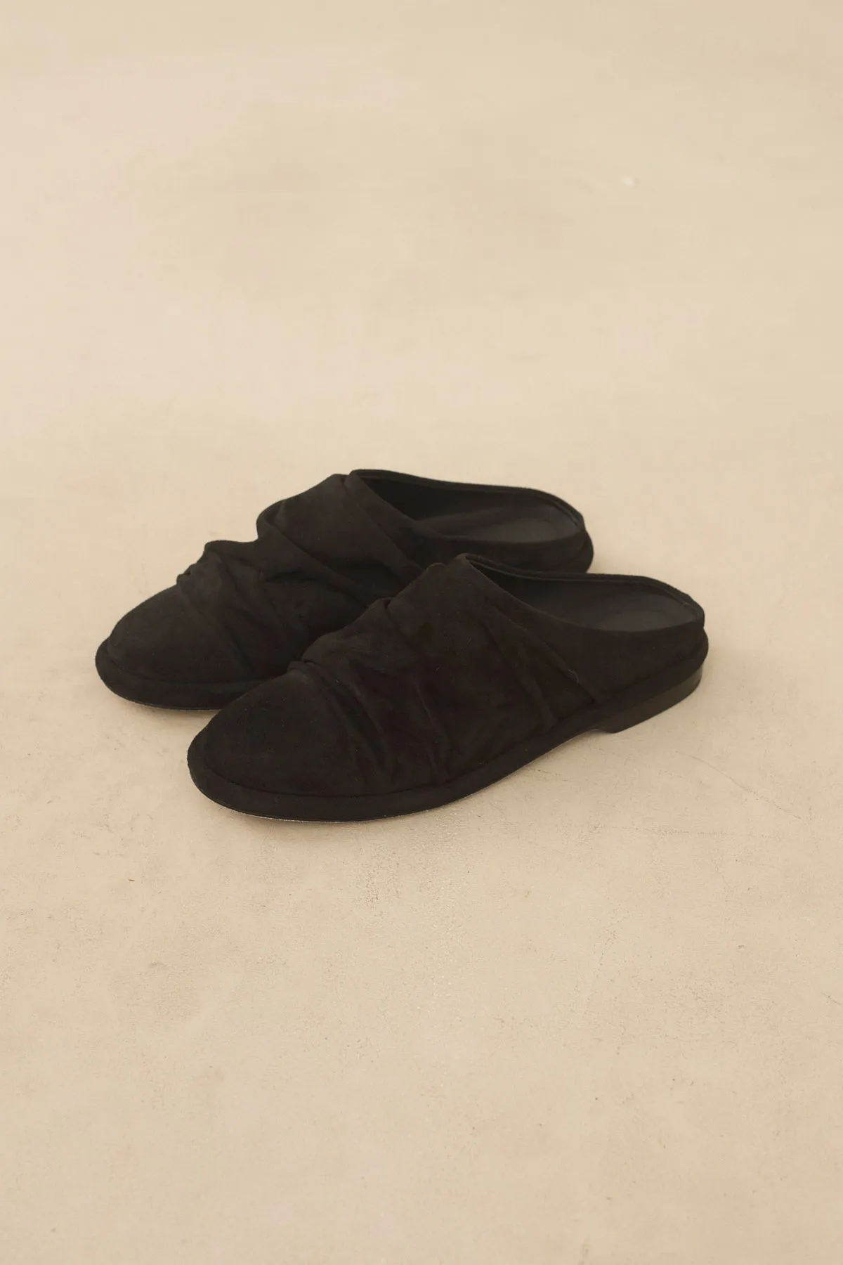 SUEDE FORM MULE sold by Lauren Manoogian