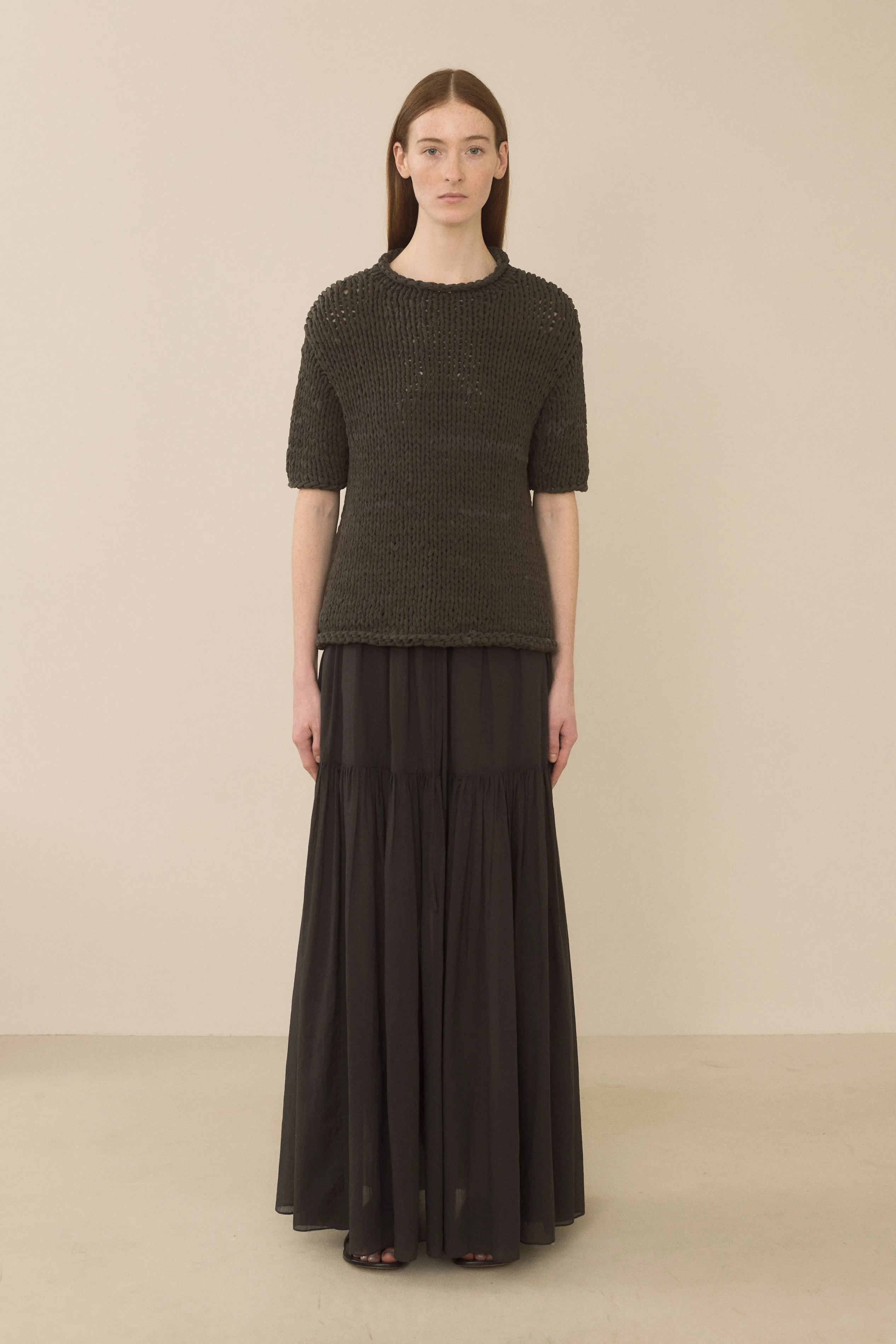 HANDKNIT JERSEY TEE sold by Lauren Manoogian product image thumbnail 2