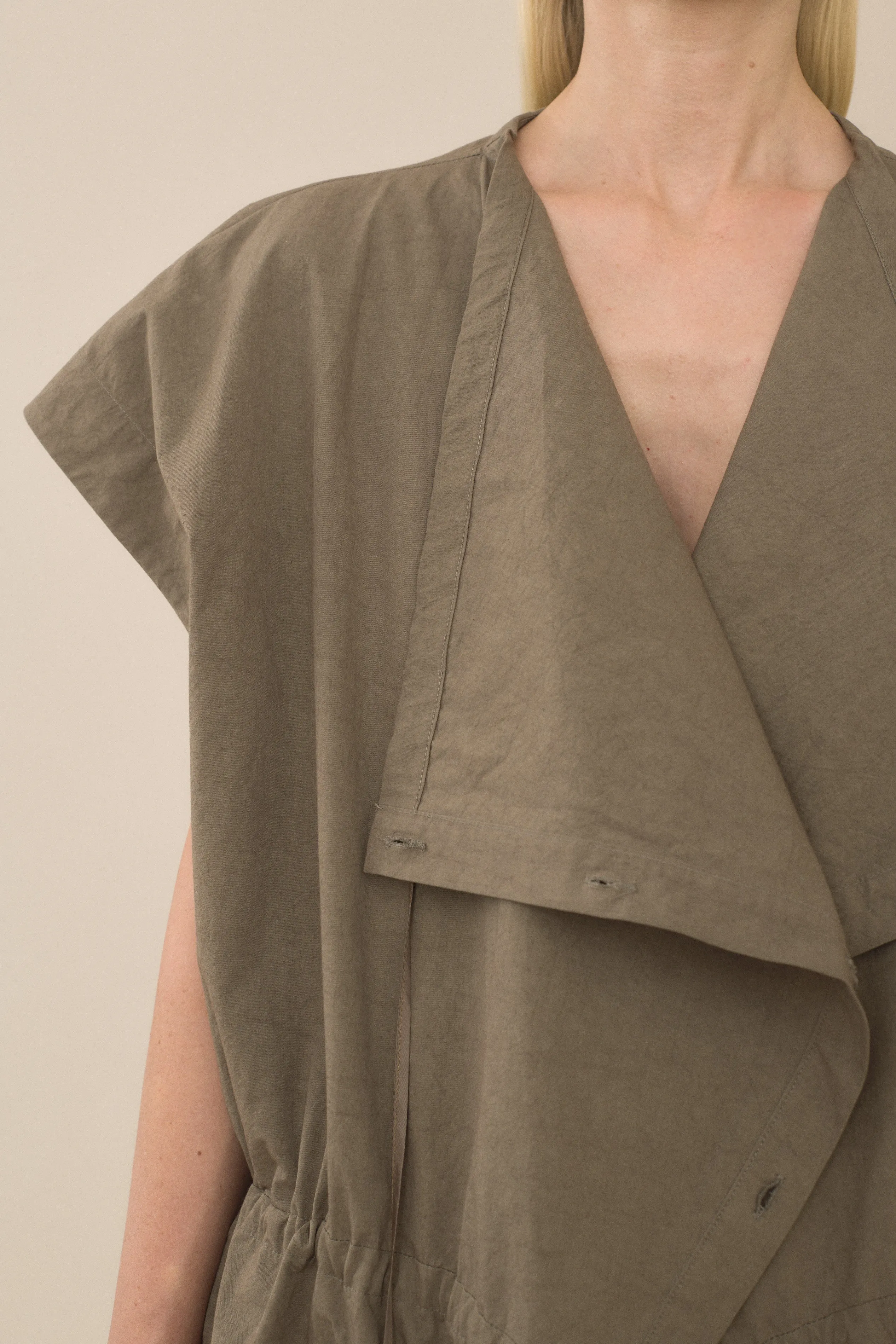 COWL GILET sold by Lauren Manoogian product image thumbnail 3