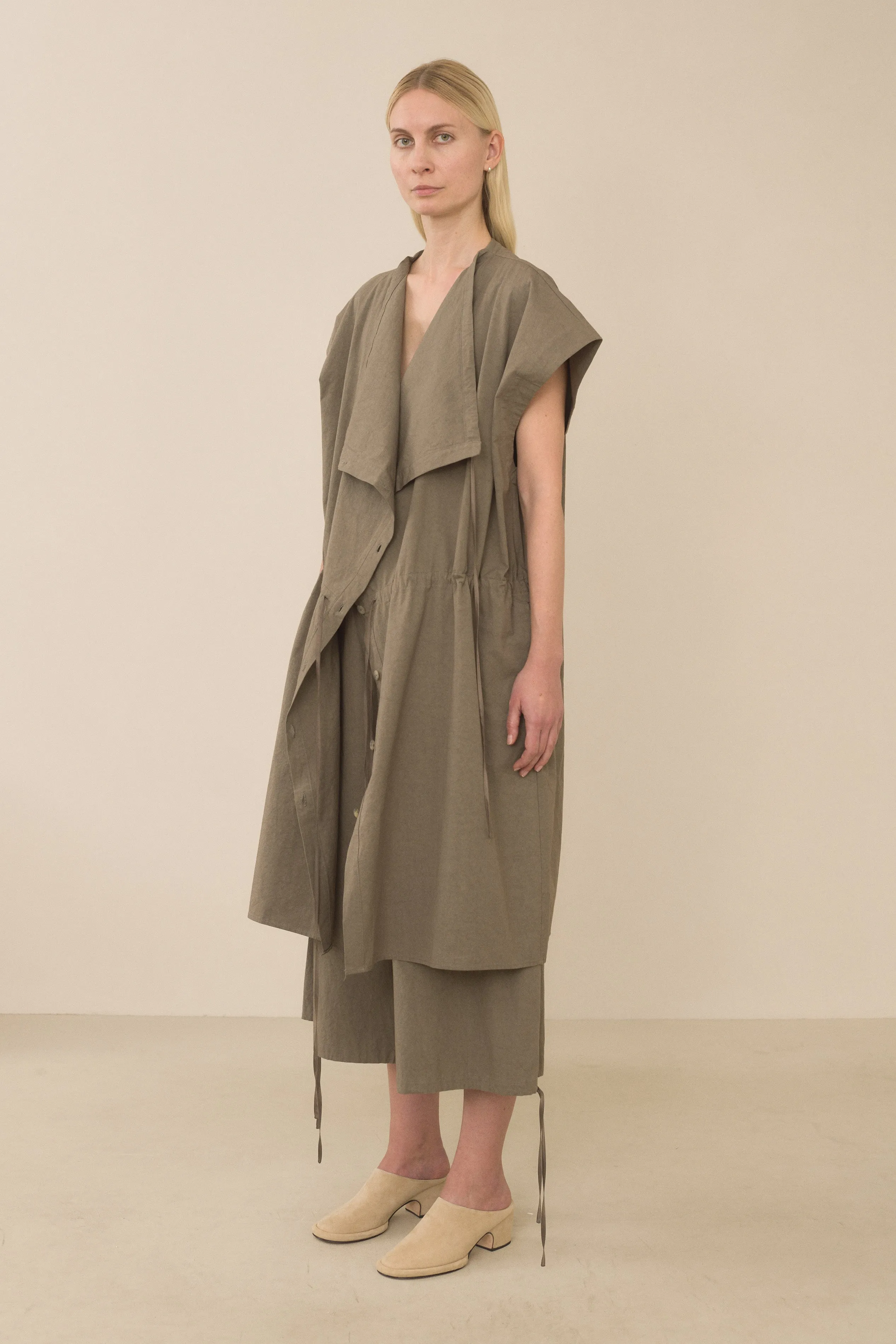 COWL GILET sold by Lauren Manoogian product image thumbnail 5