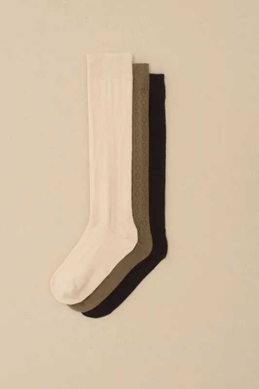 POINTELLE SOCKS made by Lauren Manoogian