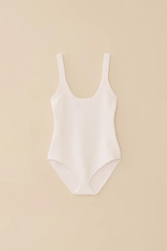 RIB BODYSUIT made by Lauren Manoogian