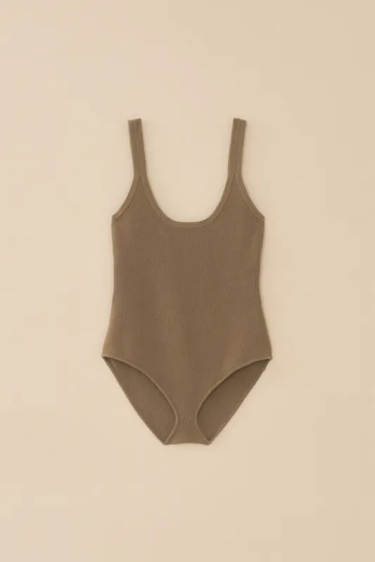 RIB BODYSUIT sold by Lauren Manoogian