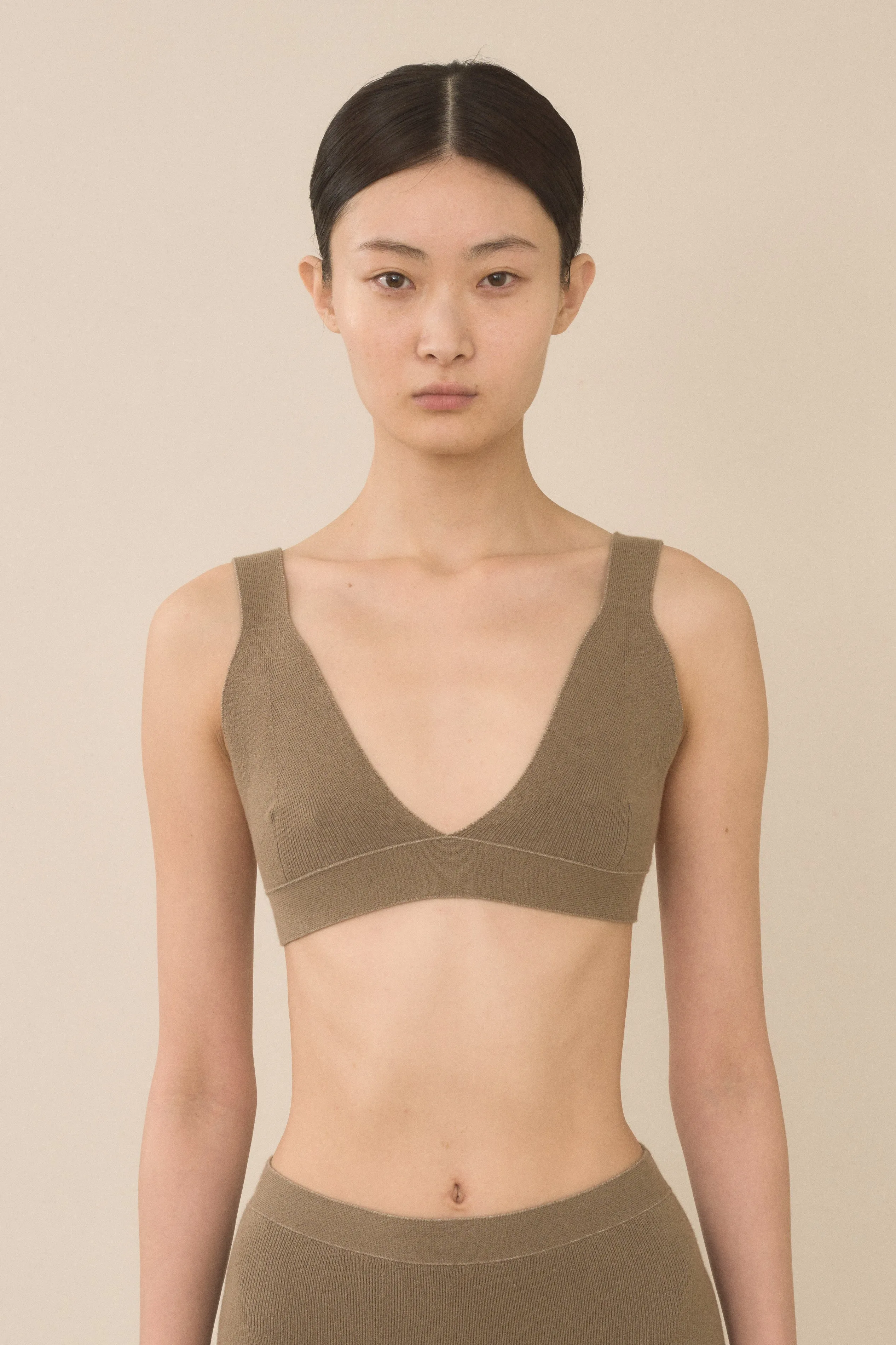 RIB TRIANGLE BRALETTE sold by Lauren Manoogian product image thumbnail 4