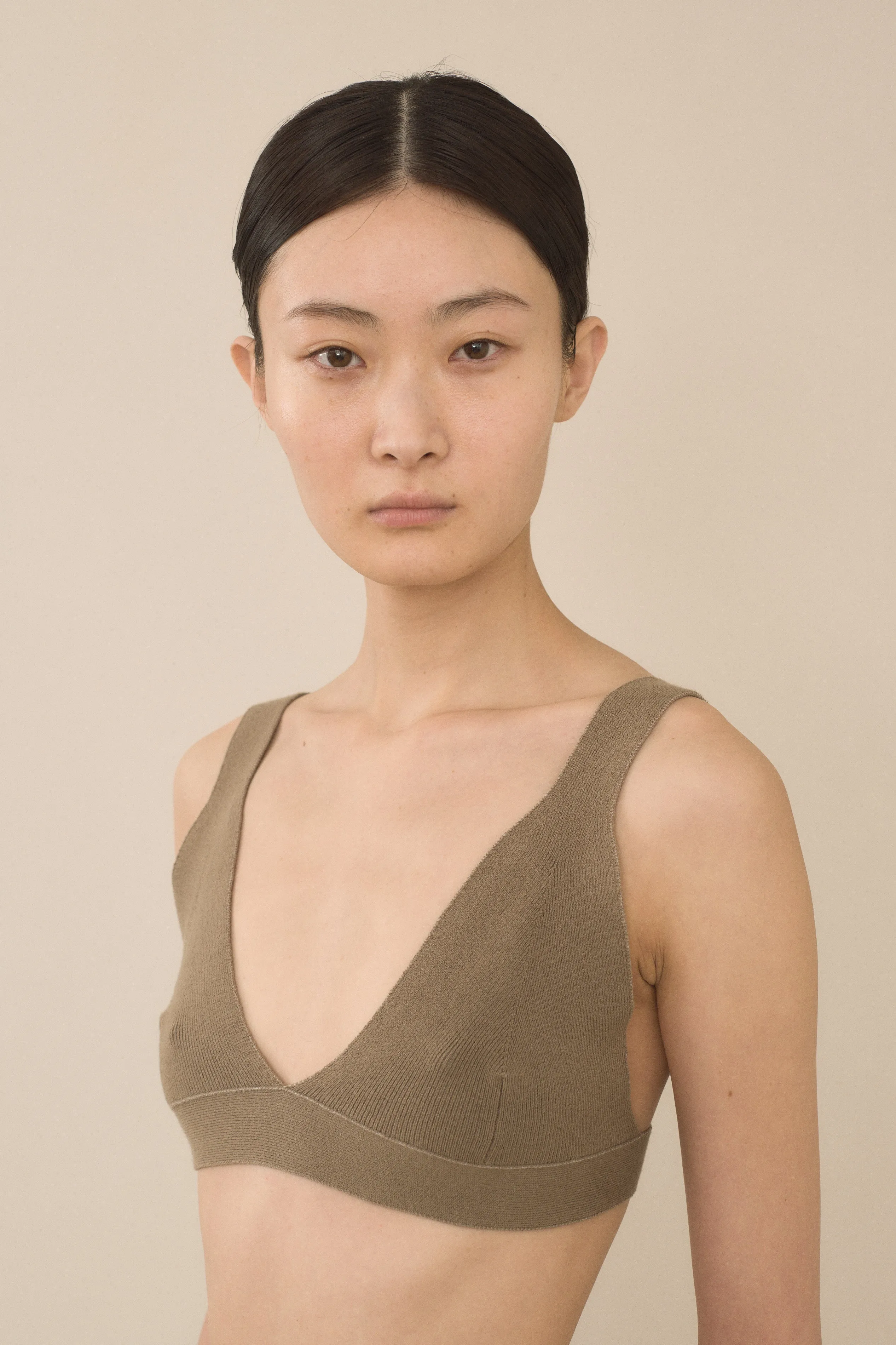 RIB TRIANGLE BRALETTE sold by Lauren Manoogian product image thumbnail 5