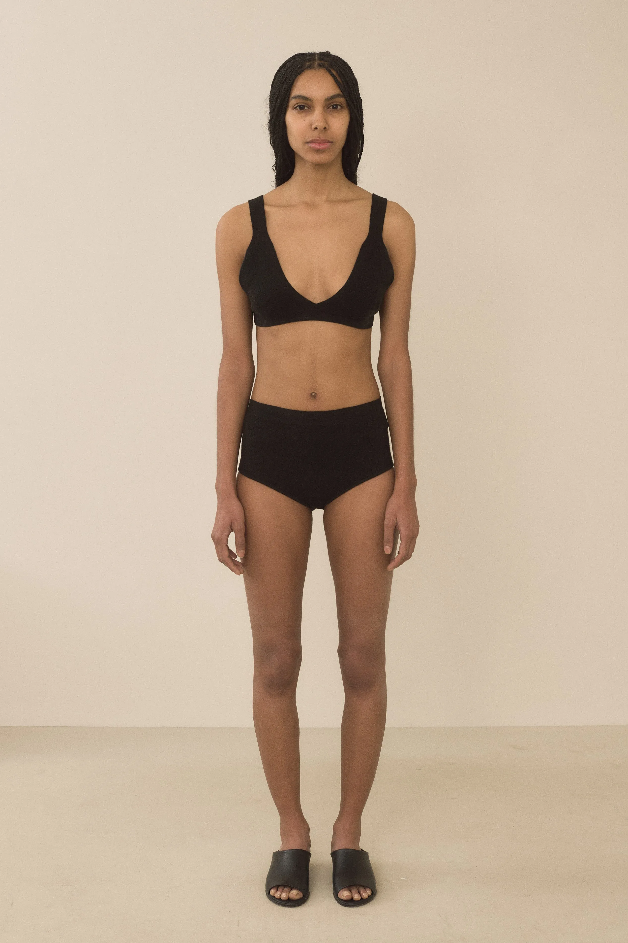 RIB TRIANGLE BRALETTE sold by Lauren Manoogian product image thumbnail 2