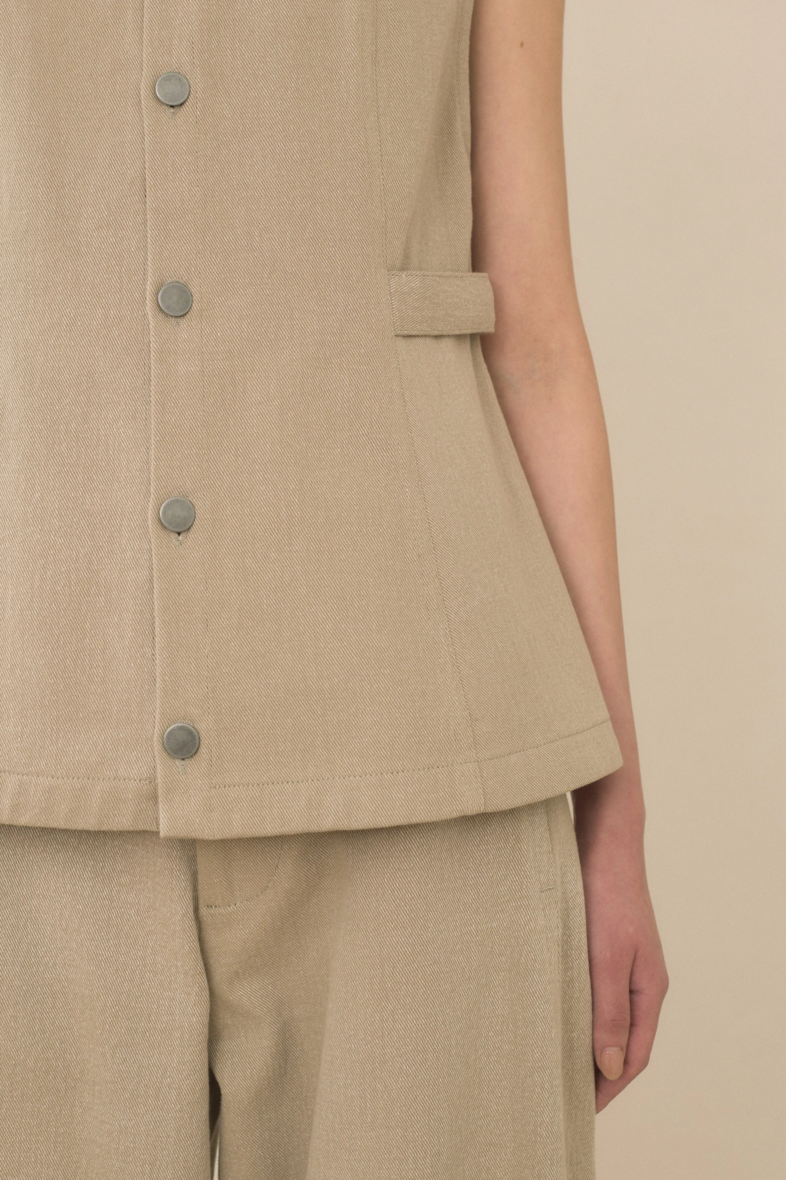 TWILL BODICE sold by Lauren Manoogian product image thumbnail 4