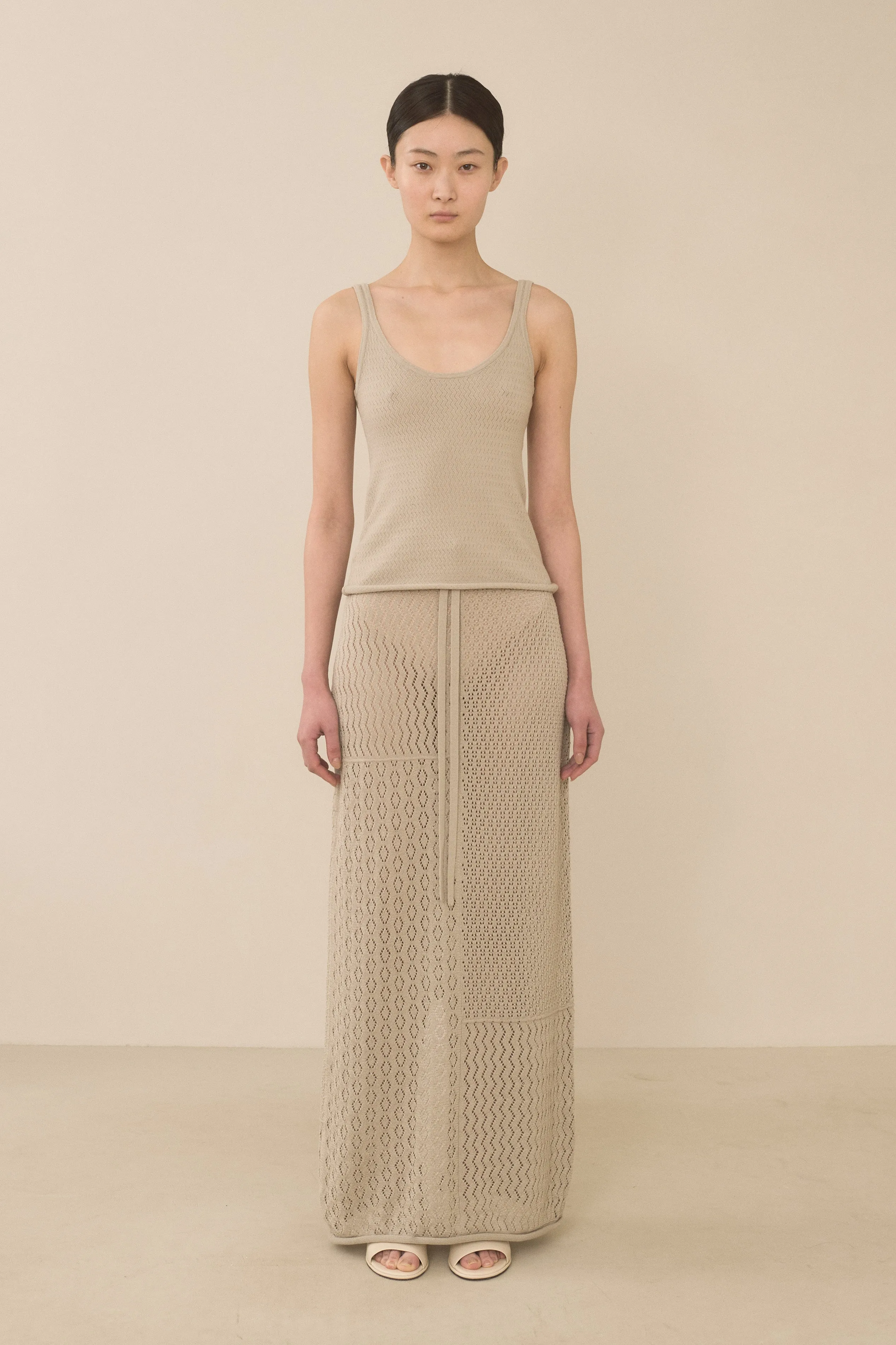 MIX POINTELLE SKIRT sold by Lauren Manoogian product image thumbnail 2